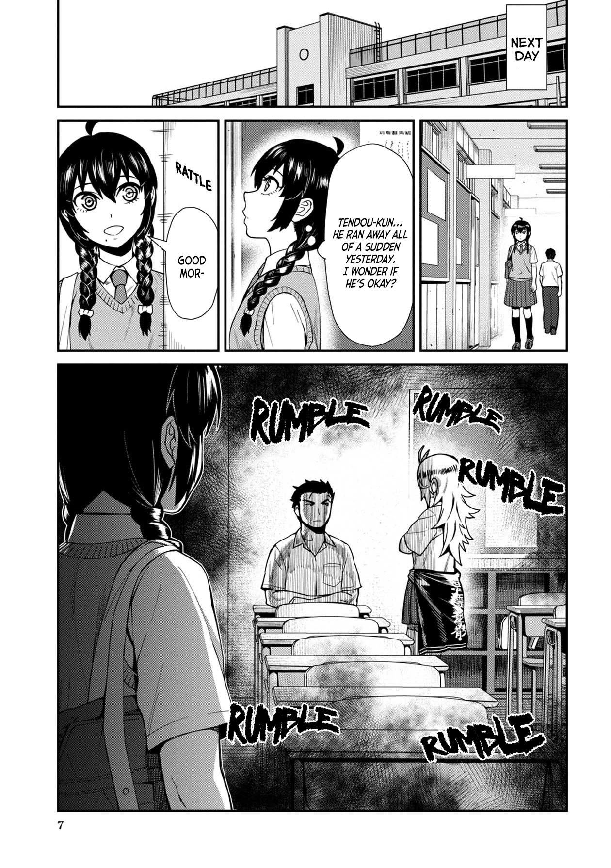 Bad Girl-Exorcist Reina Chapter 11 page 8 - Chapter 11: Exorcism #11: The Human-Faced Growth