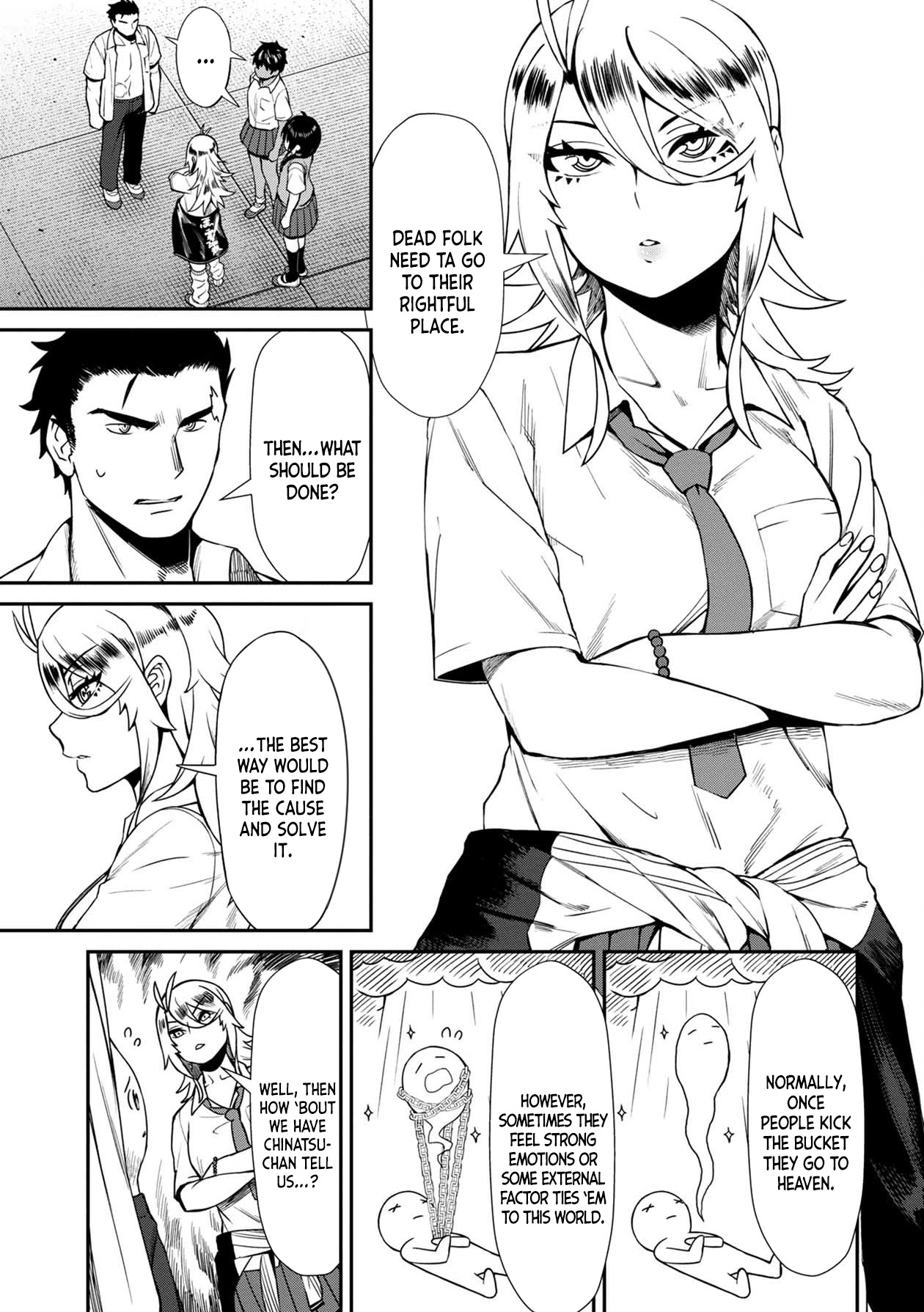 Bad Girl-Exorcist Reina Chapter 12 page 3 - Chapter 12: Exorcism #12: Chii-chan