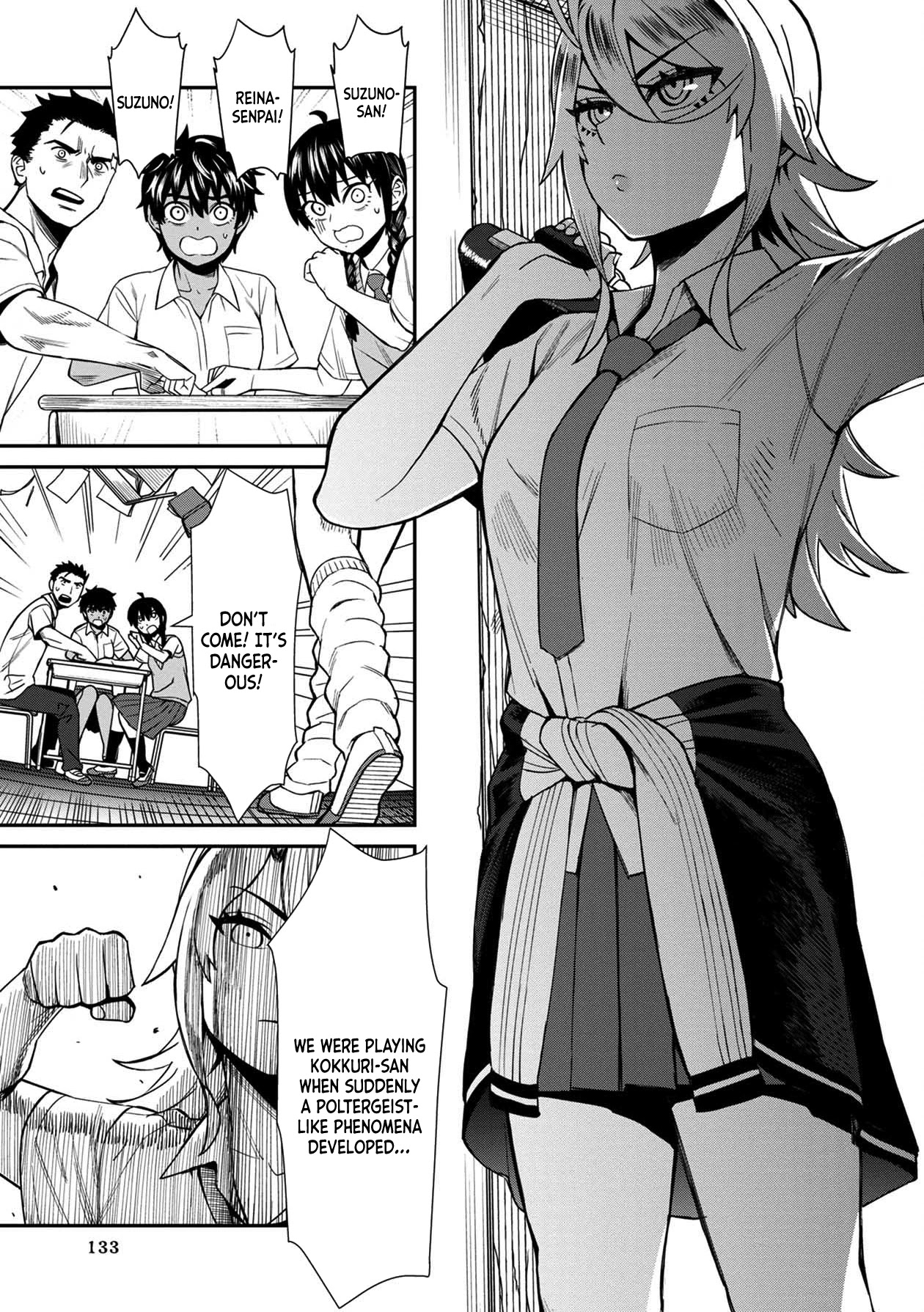 Bad Girl-Exorcist Reina Chapter 18 page 7 - Chapter 18: Exorcism #18: Kokkuri-san (part 2)