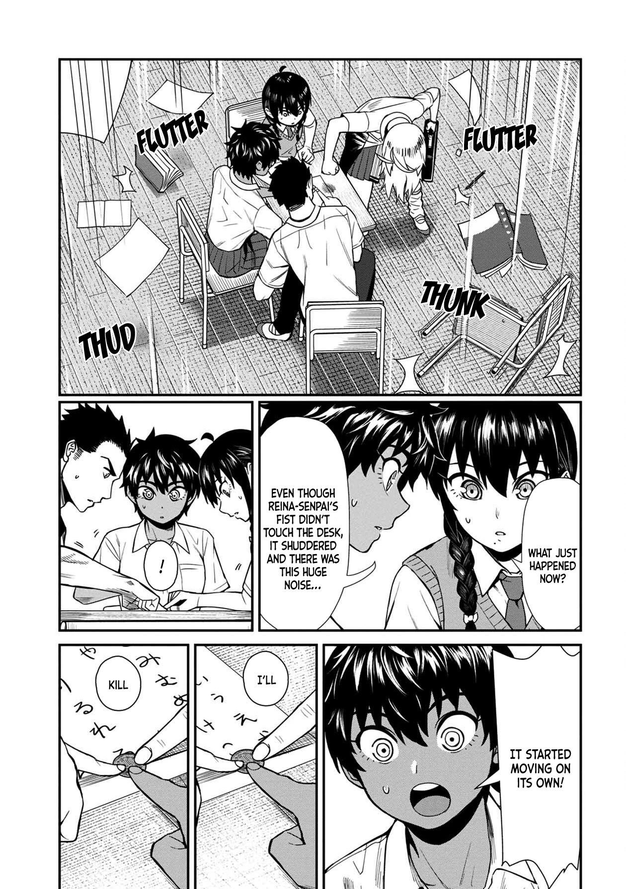 Bad Girl-Exorcist Reina Chapter 18 page 9 - Chapter 18: Exorcism #18: Kokkuri-san (part 2)
