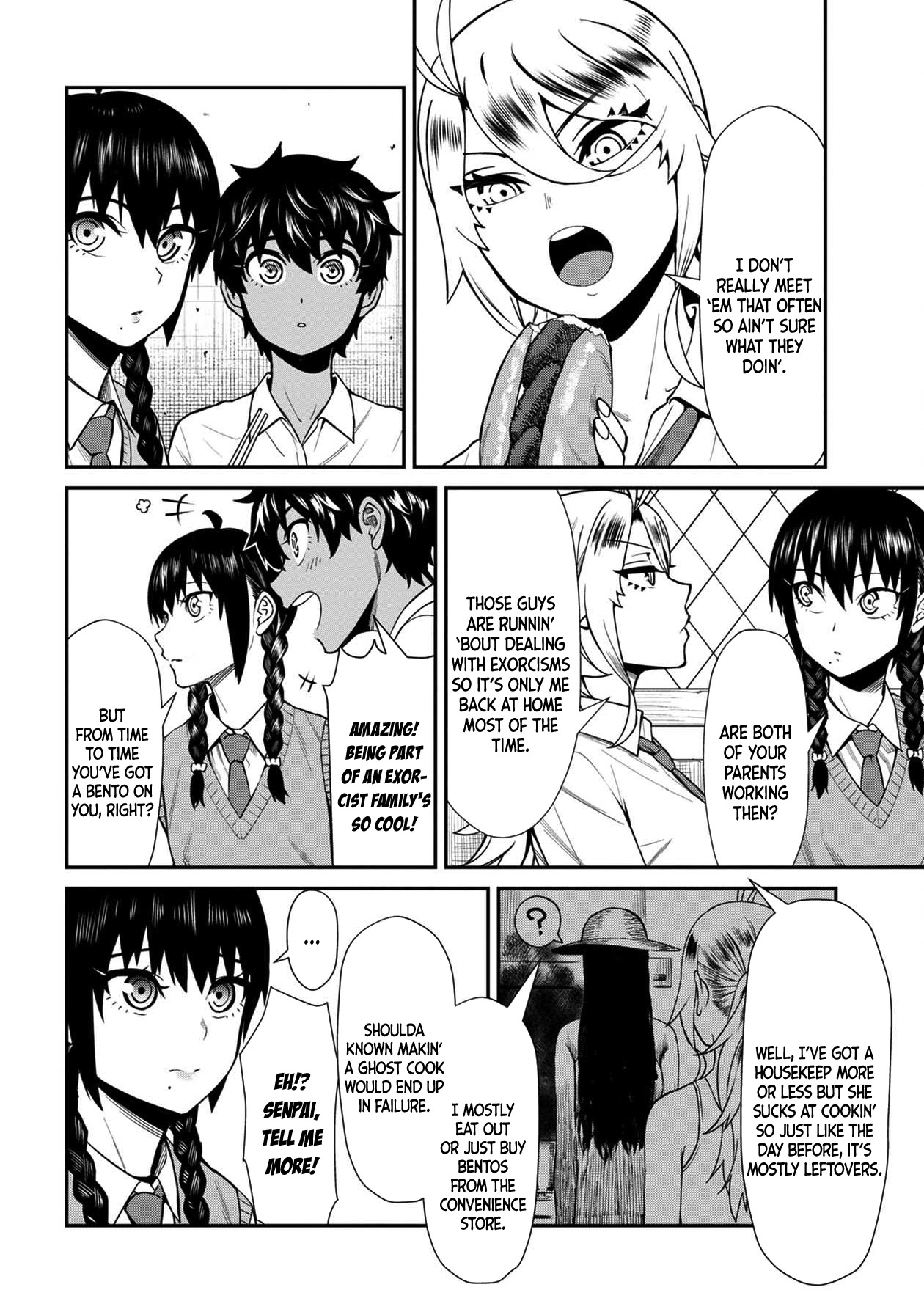 Bad Girl-Exorcist Reina Chapter 19 page 4 - Chapter 19: Exorcism #19: A Lunch Box
