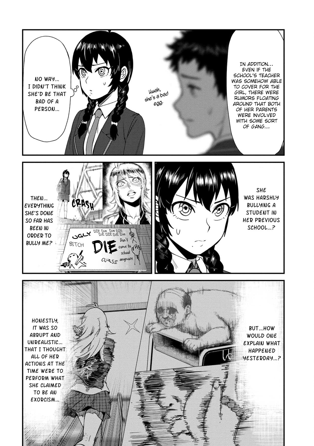 Bad Girl-Exorcist Reina Chapter 2 page 6 - Chapter 2: Exorcism #2: Rumors About The Transfer Student
