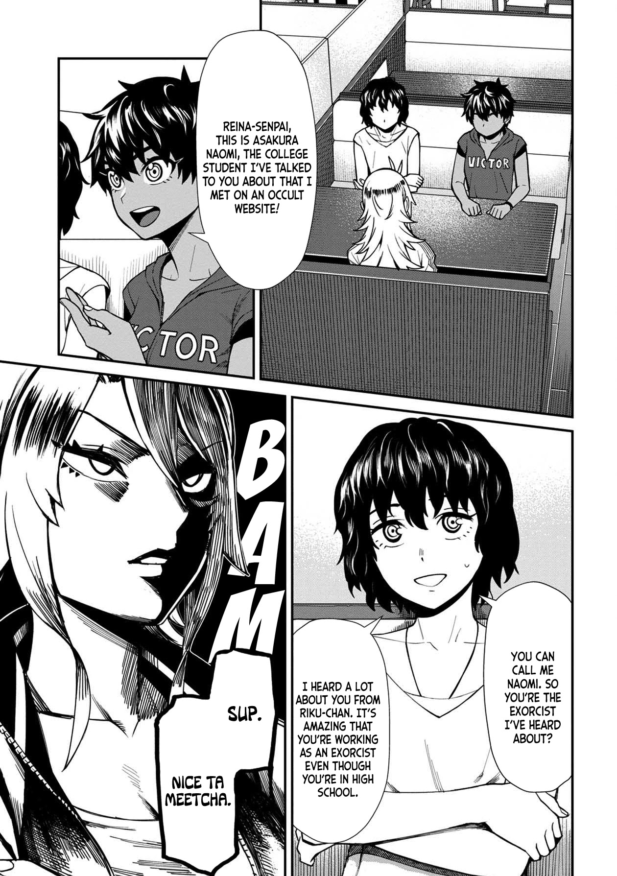 Bad Girl-Exorcist Reina Chapter 20 page 1 - Chapter 20: Exorcism #20: Spirit Photography