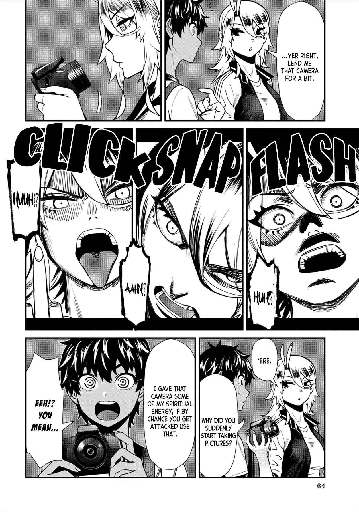Bad Girl-Exorcist Reina Chapter 24 page 12 - Chapter 24: Exorcism #24: Haunted House