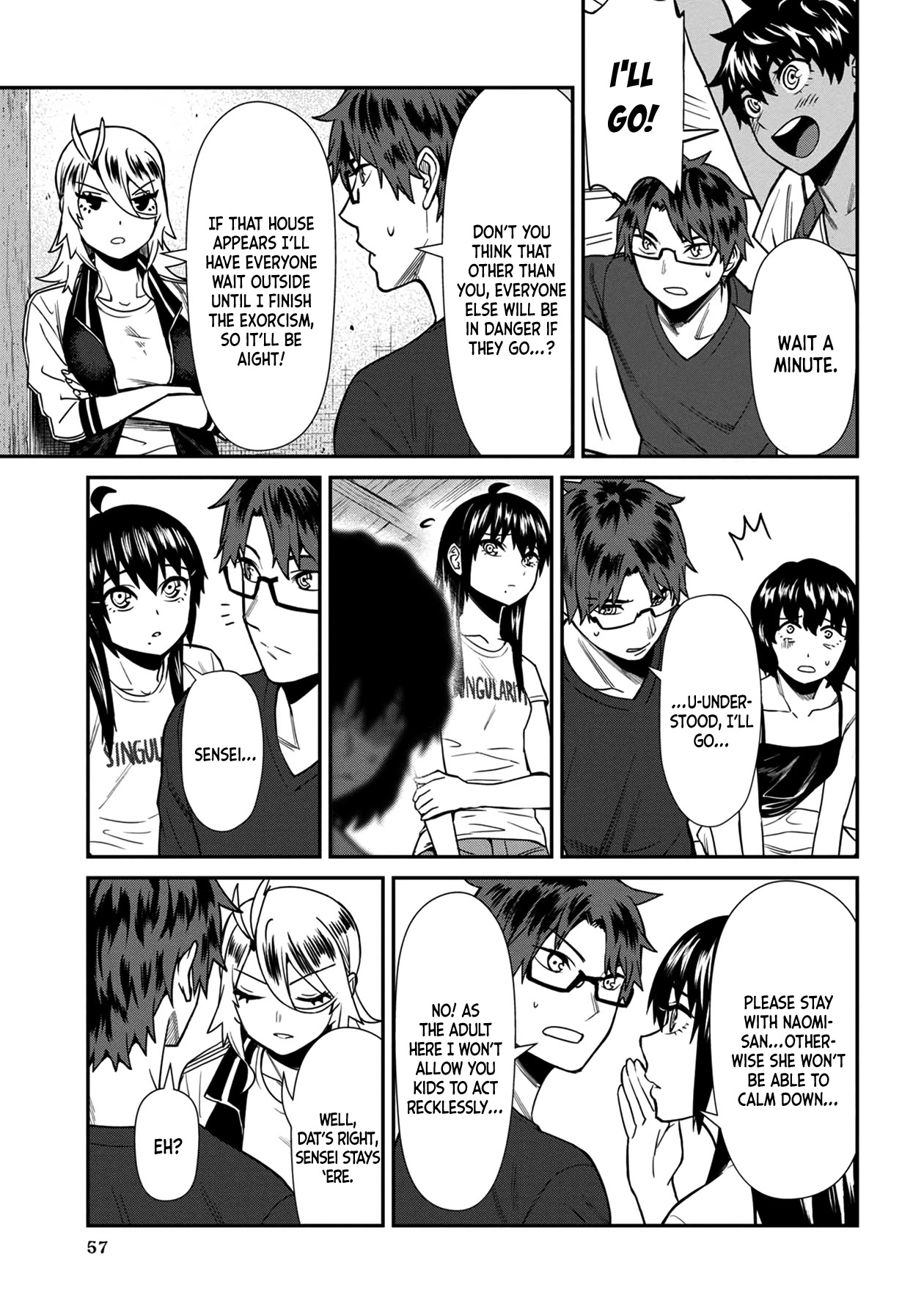 Bad Girl-Exorcist Reina Chapter 24 page 5 - Chapter 24: Exorcism #24: Haunted House