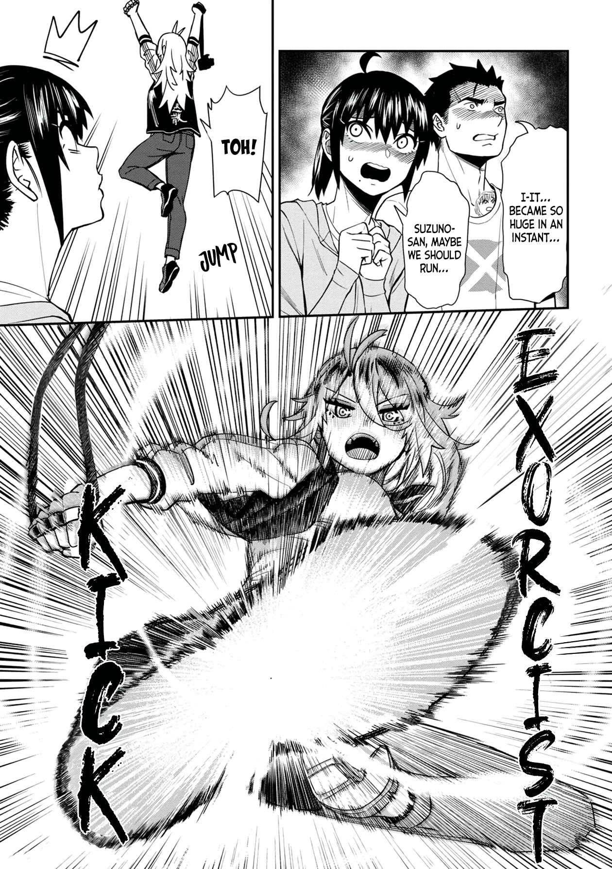 Bad Girl-Exorcist Reina Chapter 27 page 13 - Chapter 27: Exorcism #27: Welcome Back