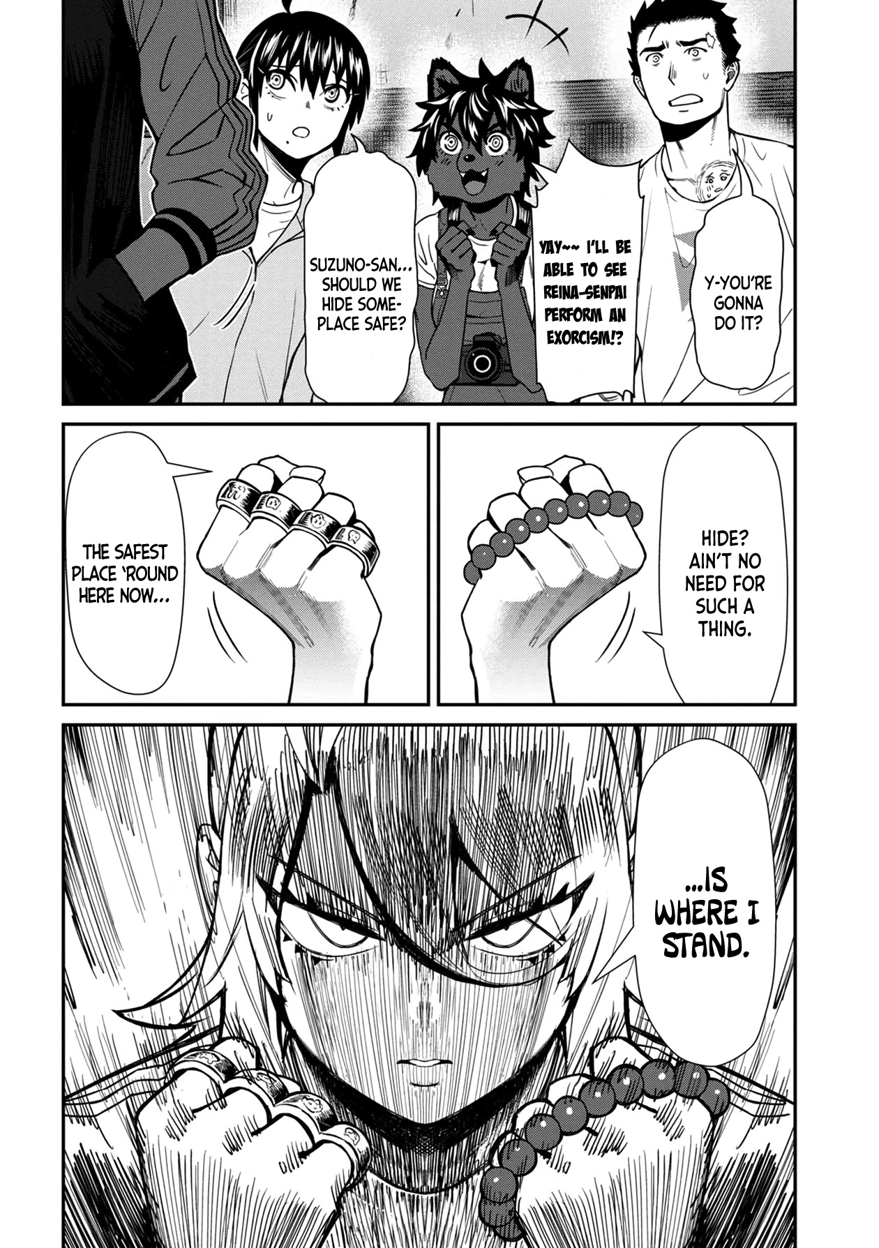 Bad Girl-Exorcist Reina Chapter 27 page 4 - Chapter 27: Exorcism #27: Welcome Back