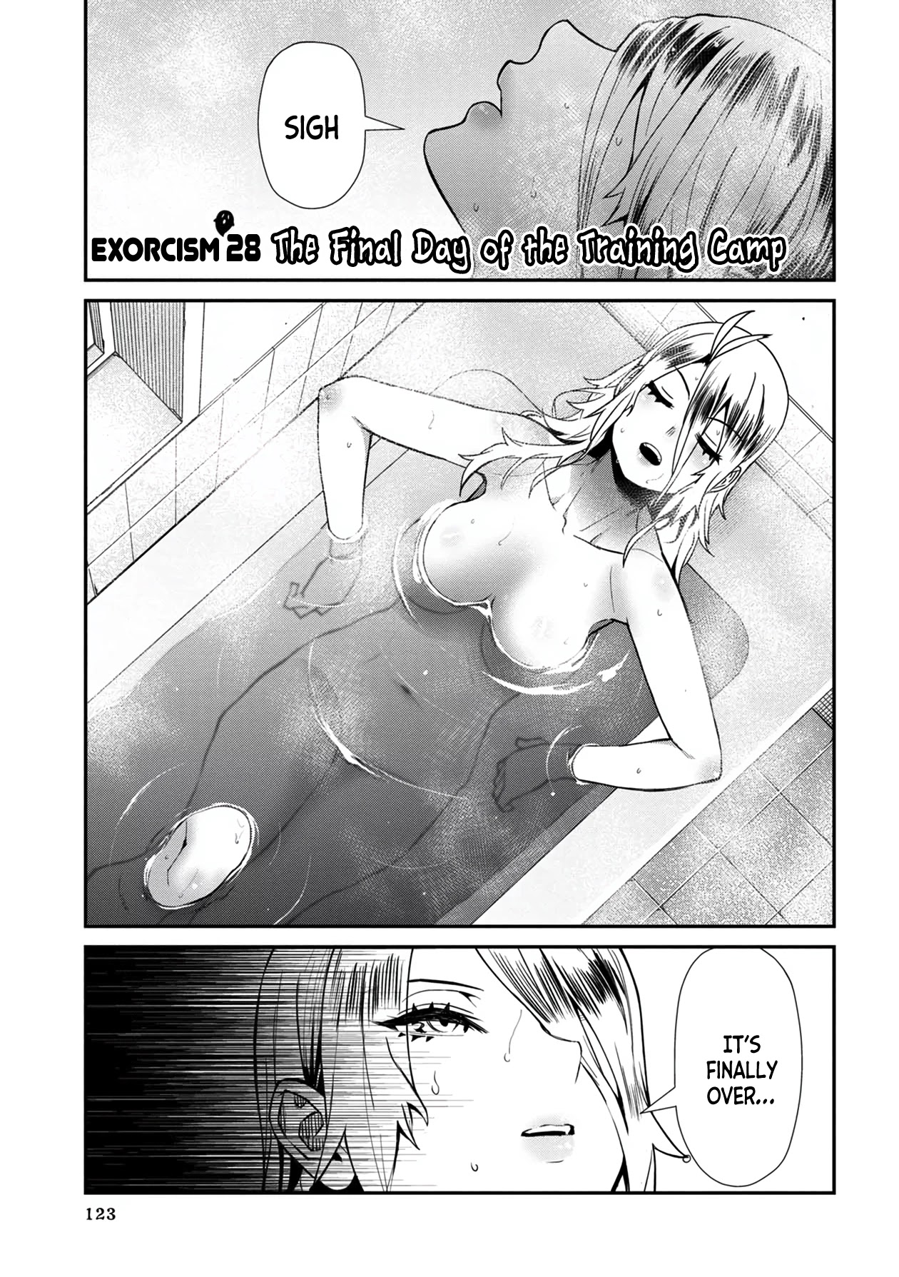 Bad Girl-Exorcist Reina Chapter 28 page 1 - Chapter 28: Exorcism #28: The Final Day of the Training Camp