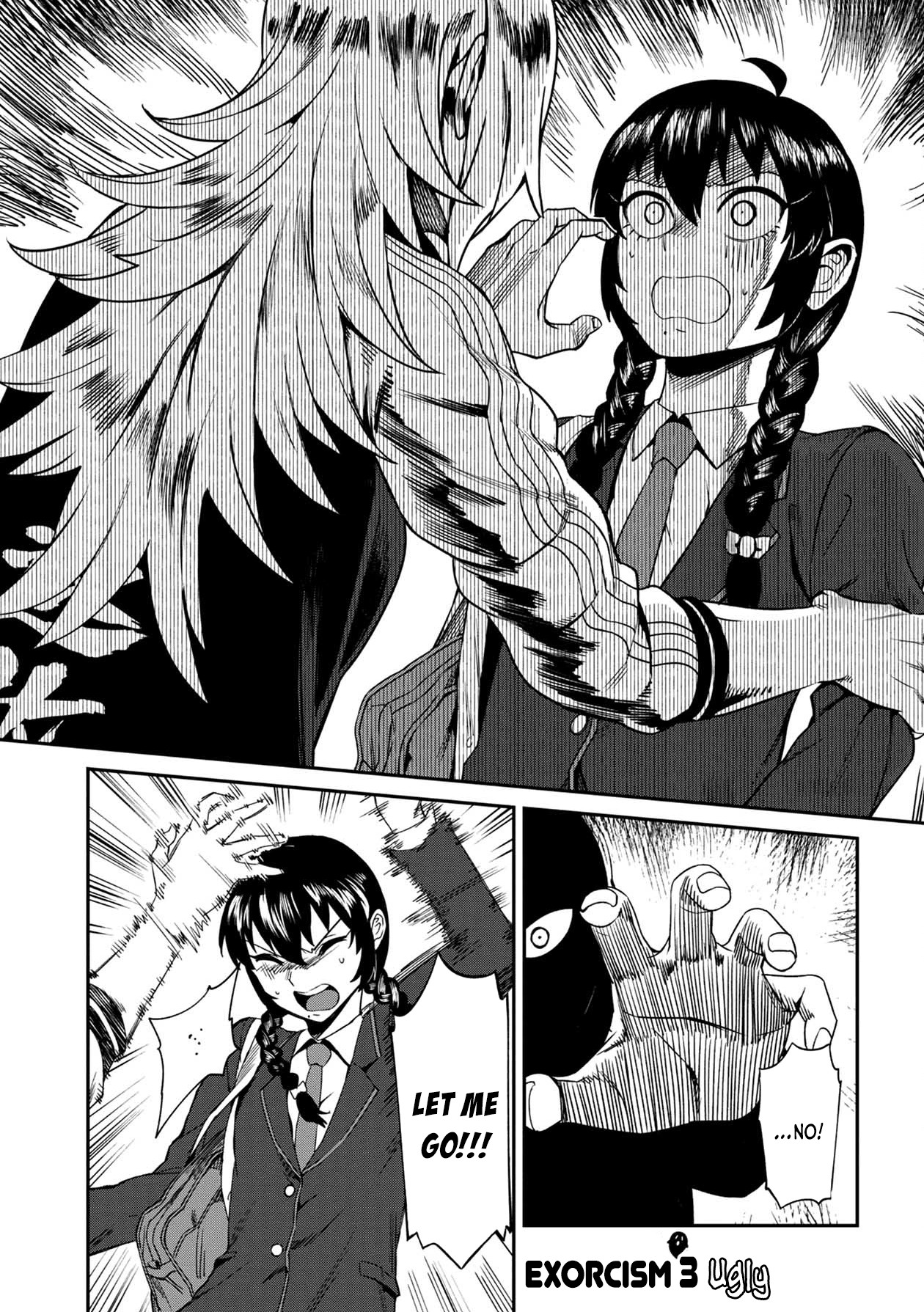 Bad Girl-Exorcist Reina Chapter 3 page 1 - Chapter 3: Exorcism #3: Ugly