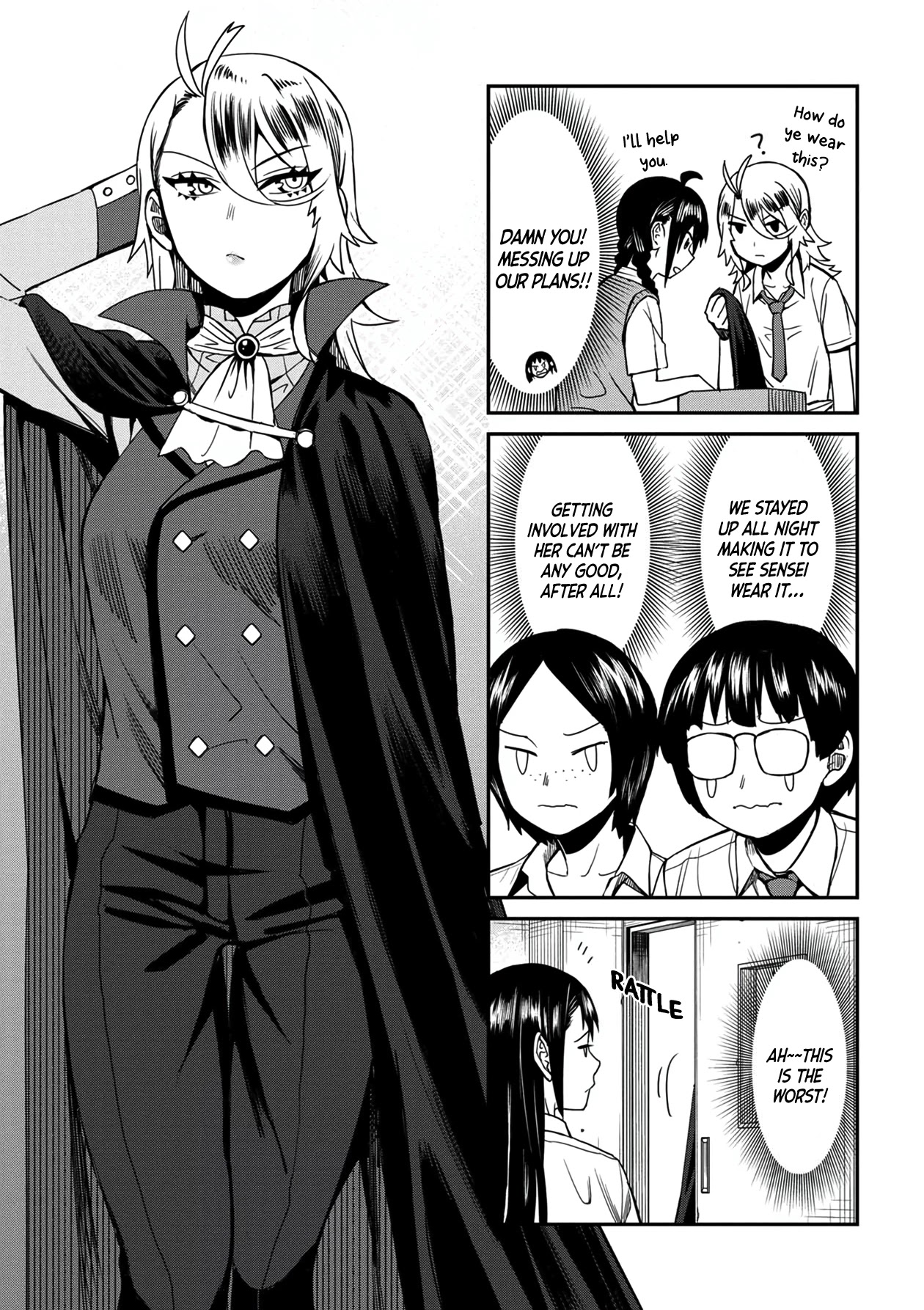Bad Girl-Exorcist Reina Chapter 30 page 13 - Chapter 30: Exorcism #30: Homeroom