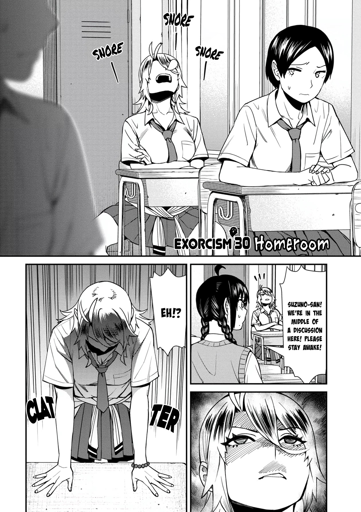 Bad Girl-Exorcist Reina Chapter 30 page 2 - Chapter 30: Exorcism #30: Homeroom