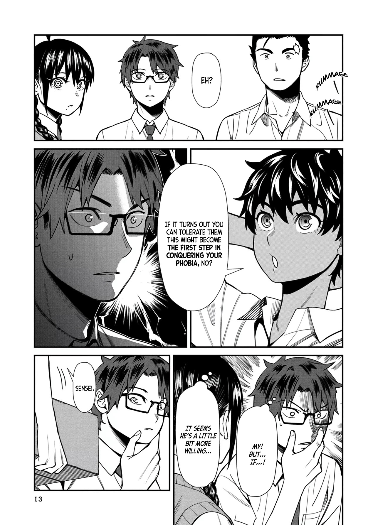 Bad Girl-Exorcist Reina Chapter 31 page 14 - Chapter 31: Exorcism #31: Watanabe-sensei's Challenge