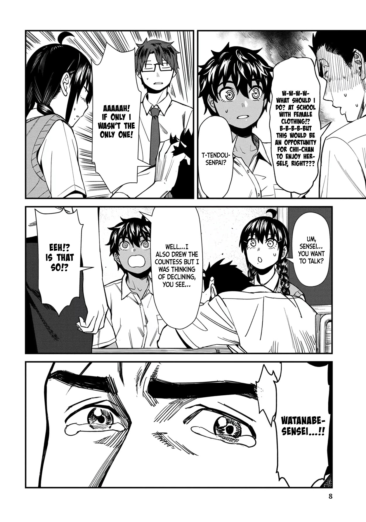 Bad Girl-Exorcist Reina Chapter 31 page 9 - Chapter 31: Exorcism #31: Watanabe-sensei's Challenge