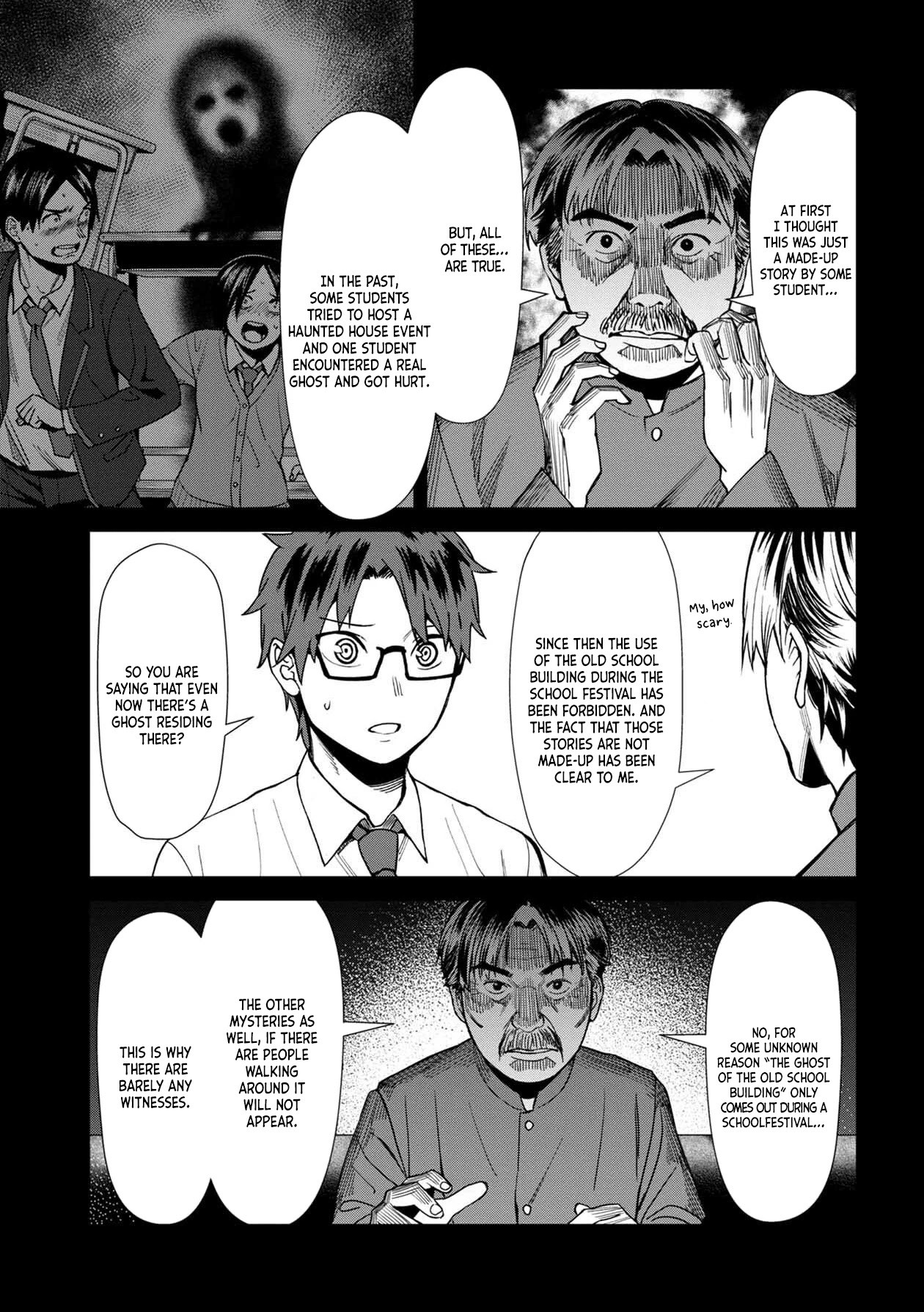Bad Girl-Exorcist Reina Chapter 32 page 5 - Chapter 32: Exorcism #32: The School's Seven Mysteries (1)