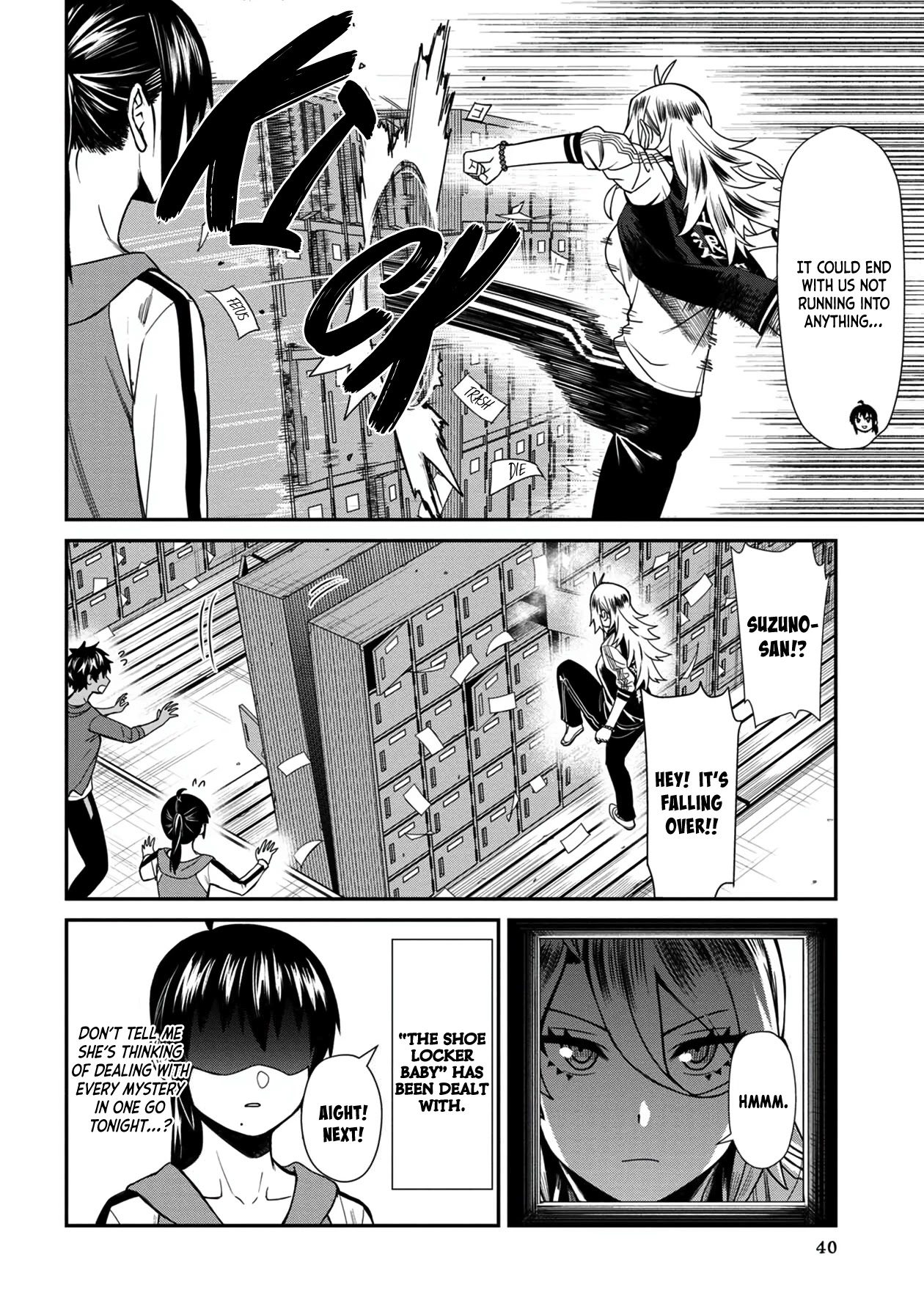 Bad Girl-Exorcist Reina Chapter 33 page 4 - Chapter 33: Exorcism #33: The School's Seven Mysteries (2)
