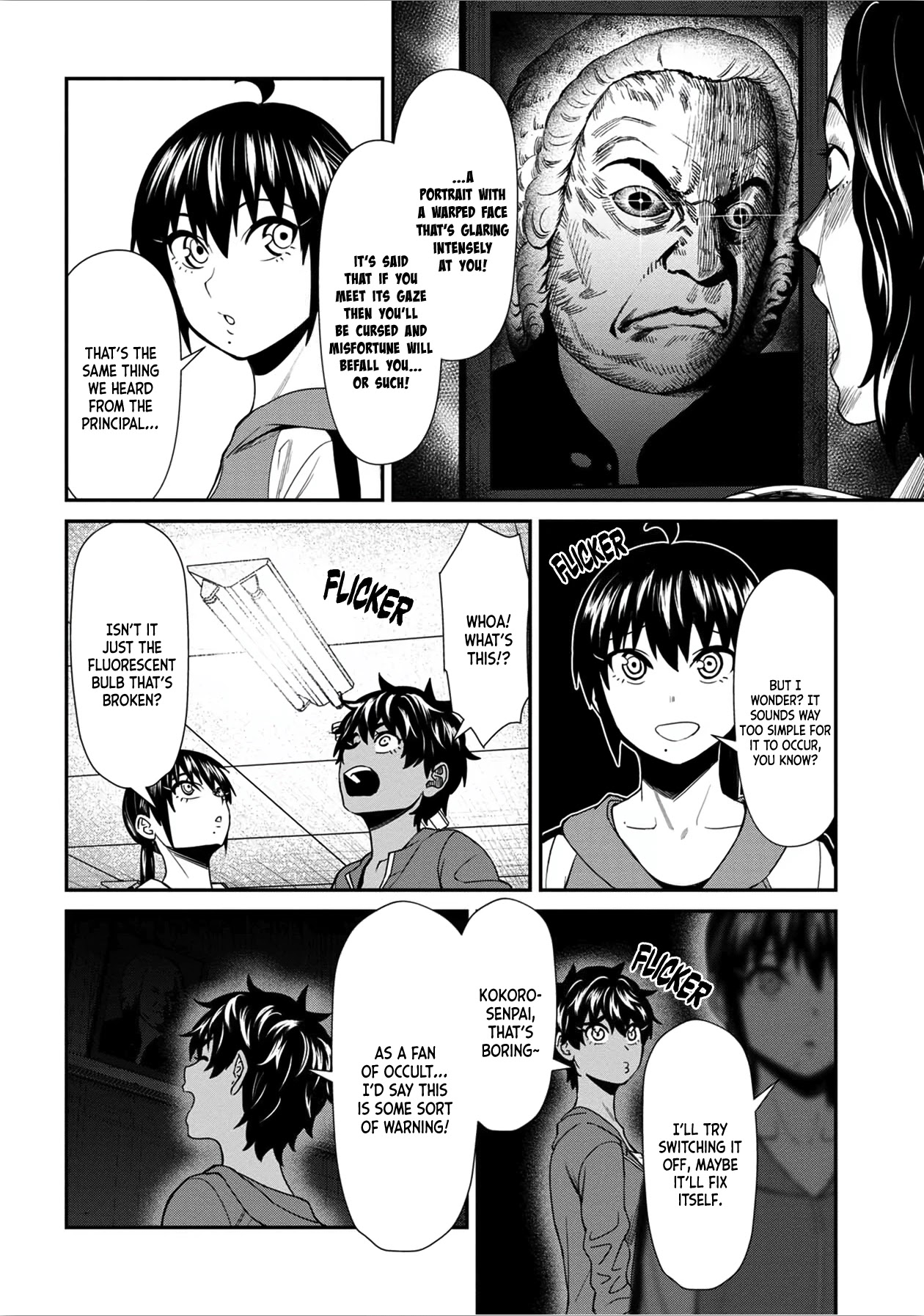 Bad Girl-Exorcist Reina Chapter 33 page 6 - Chapter 33: Exorcism #33: The School's Seven Mysteries (2)