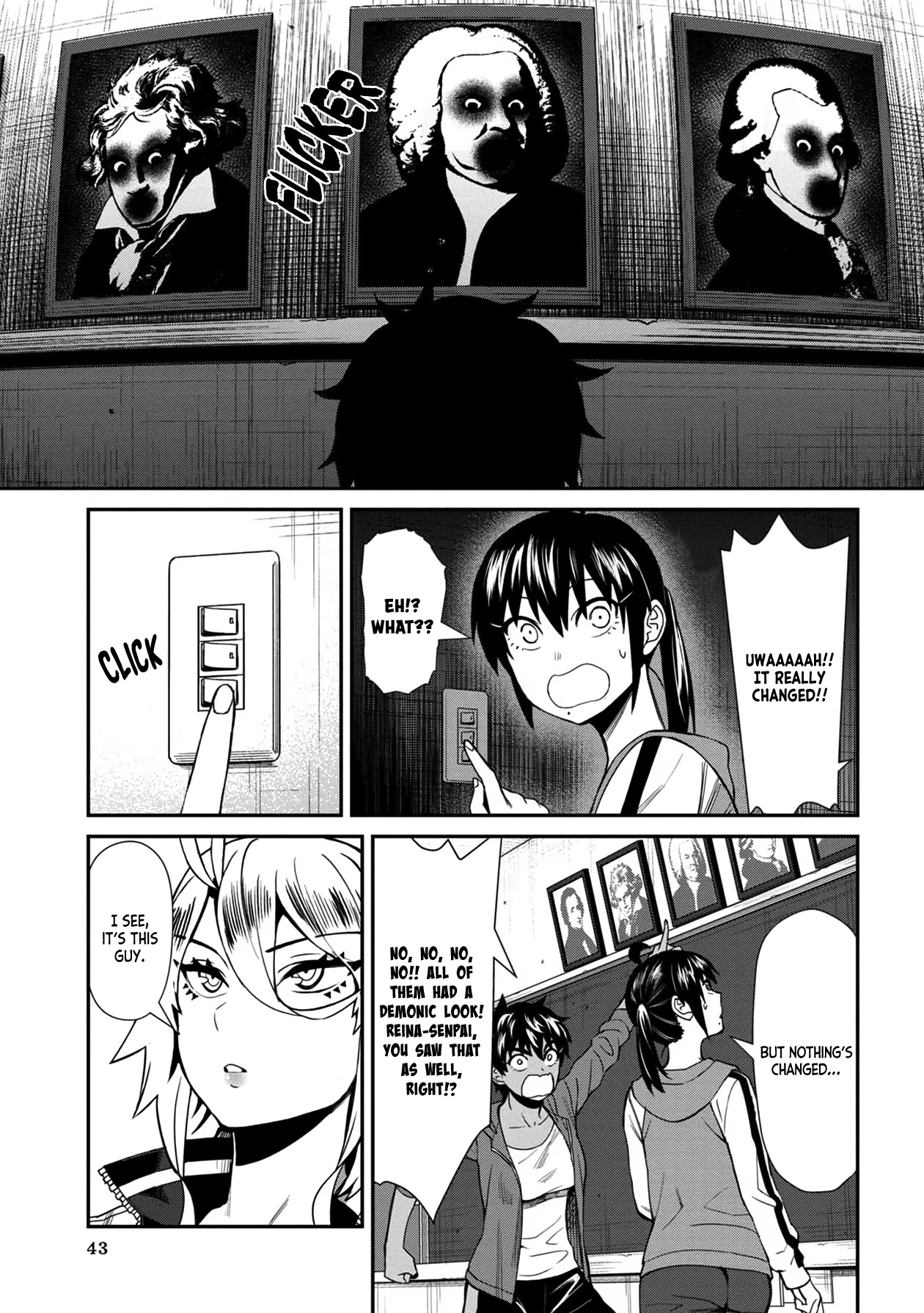 Bad Girl-Exorcist Reina Chapter 33 page 7 - Chapter 33: Exorcism #33: The School's Seven Mysteries (2)