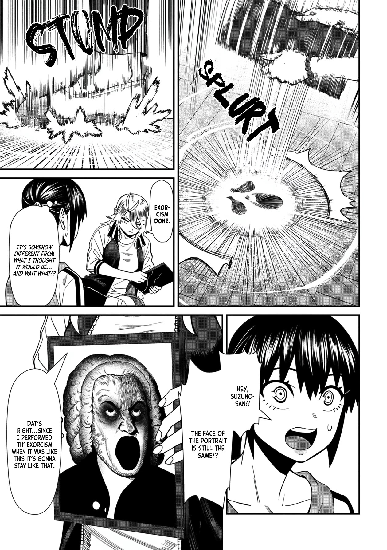 Bad Girl-Exorcist Reina Chapter 33 page 9 - Chapter 33: Exorcism #33: The School's Seven Mysteries (2)
