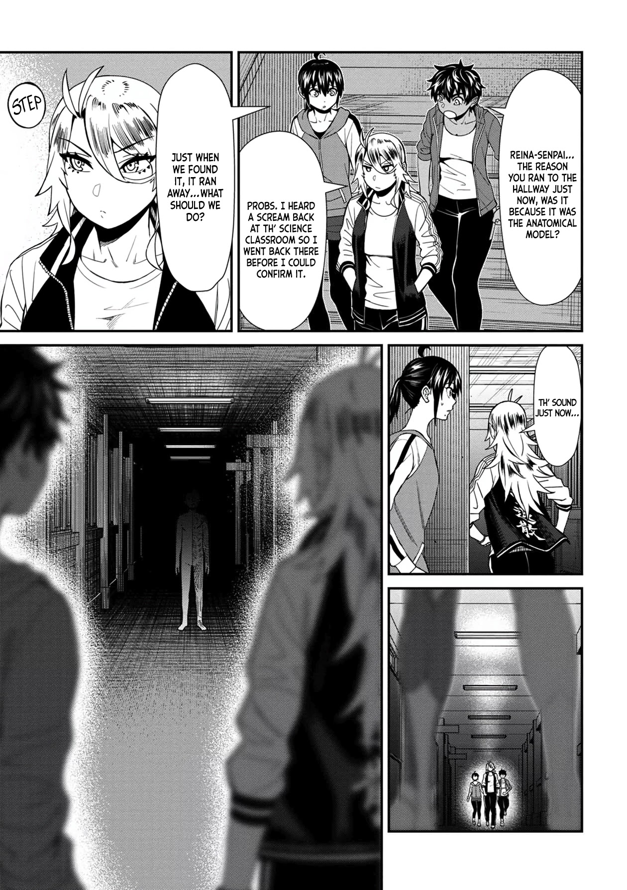 Bad Girl-Exorcist Reina Chapter 34 page 9 - Chapter 34: Exorcism #34: The School's Seven Mysteries (3)