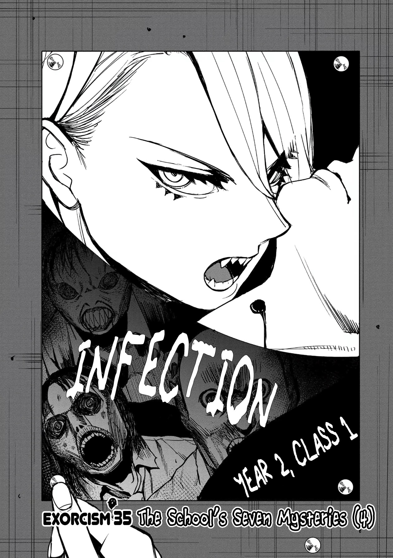 Bad Girl-Exorcist Reina Chapter 35 page 1 - Chapter 35: Exorcism #35: The School's Seven Mysteries (4)