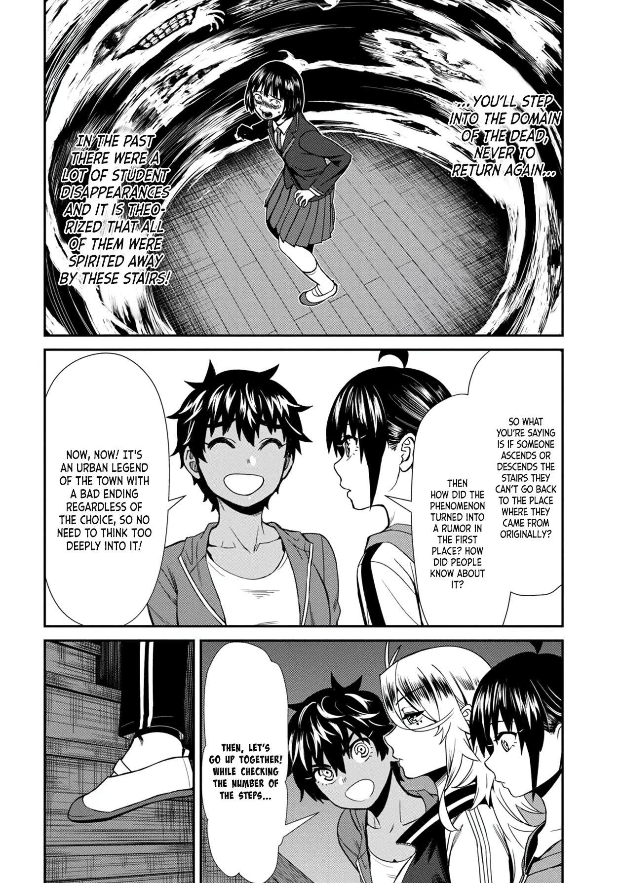 Bad Girl-Exorcist Reina Chapter 35 page 4 - Chapter 35: Exorcism #35: The School's Seven Mysteries (4)