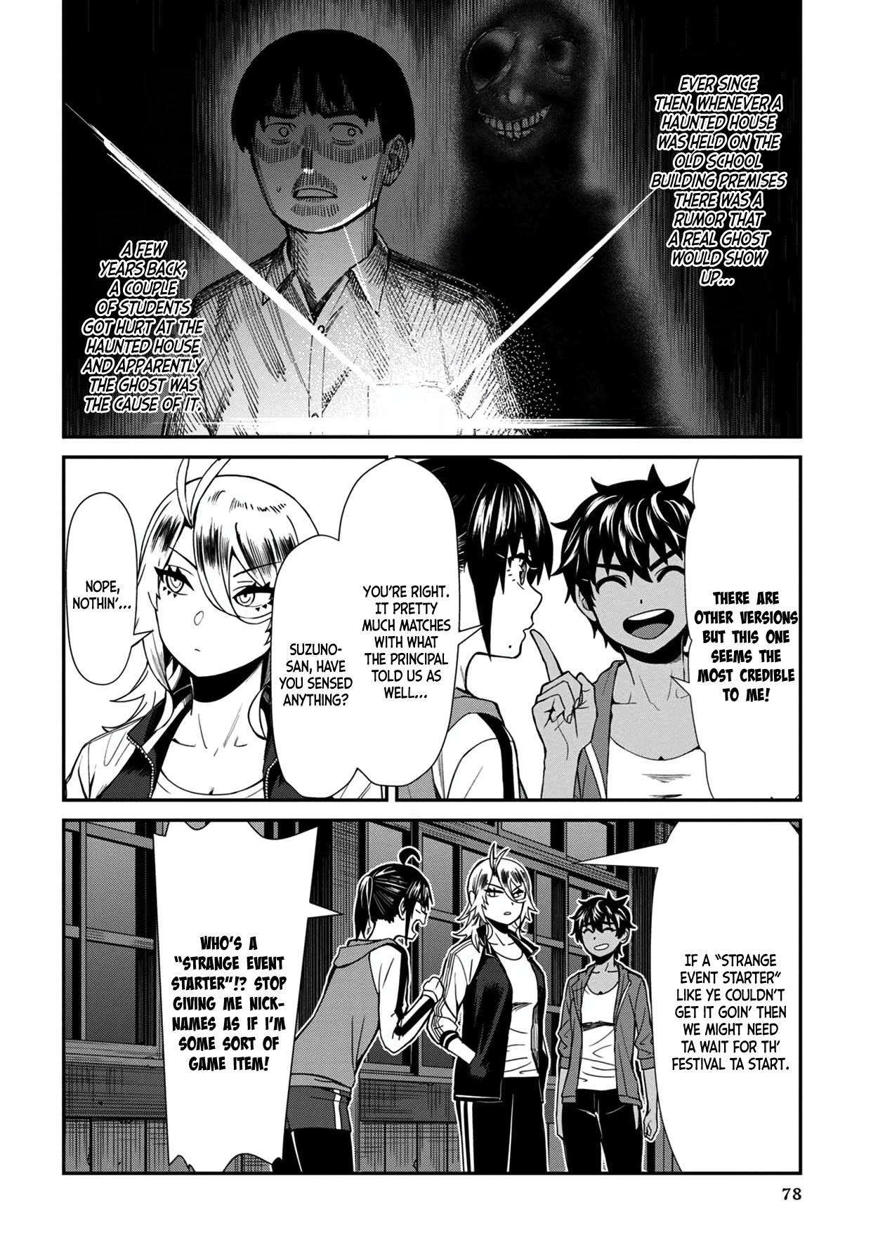 Bad Girl-Exorcist Reina Chapter 35 page 8 - Chapter 35: Exorcism #35: The School's Seven Mysteries (4)