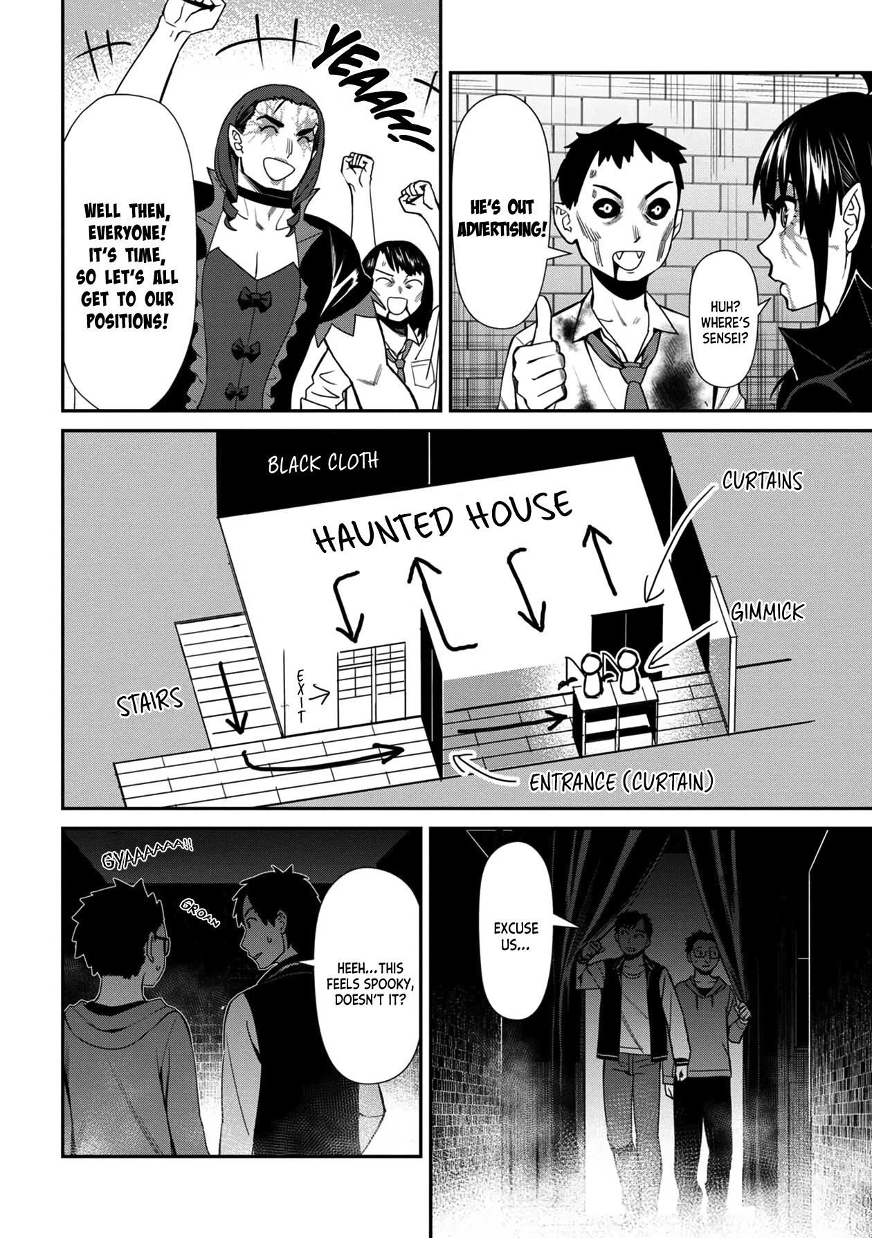 Bad Girl-Exorcist Reina Chapter 36 page 2 - Chapter 36: Exorcism #36: The Culture Festival (1)