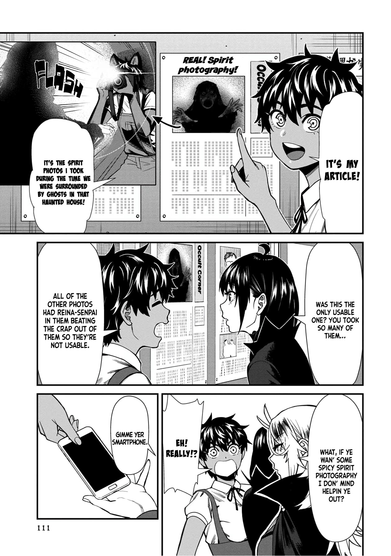 Bad Girl-Exorcist Reina Chapter 37 page 5 - Chapter 37: Exorcism #37: The Culture Festival (2)