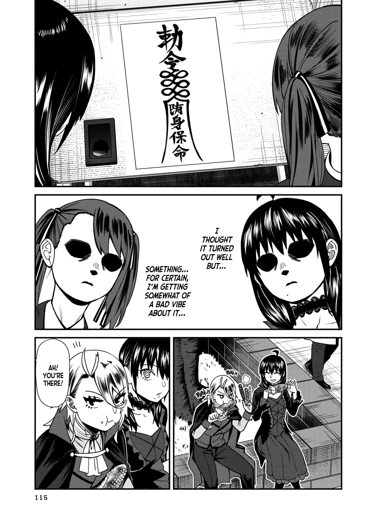 Bad Girl-Exorcist Reina Chapter 37 page 9 - Chapter 37: Exorcism #37: The Culture Festival (2)