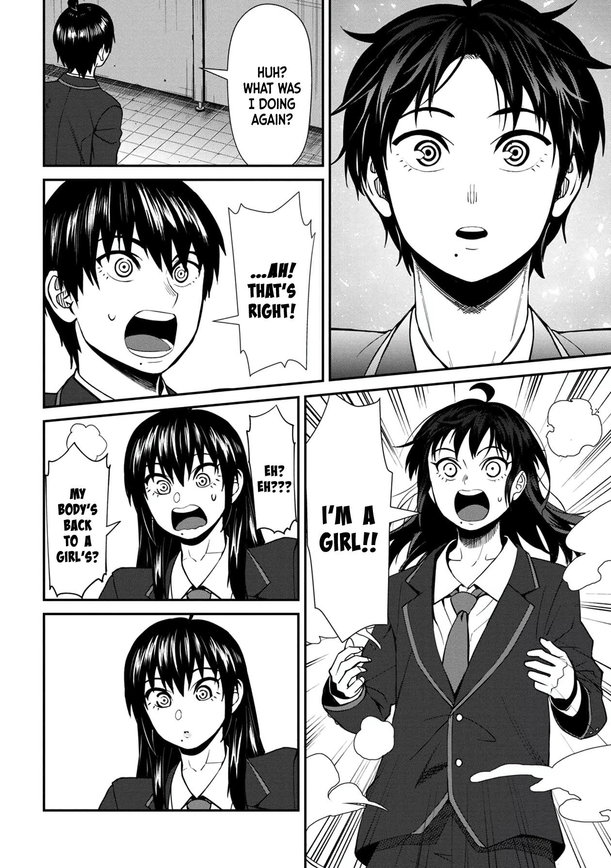 Bad Girl-Exorcist Reina Chapter 39 page 6 - Chapter 39: Exorcism #39: Waking Up