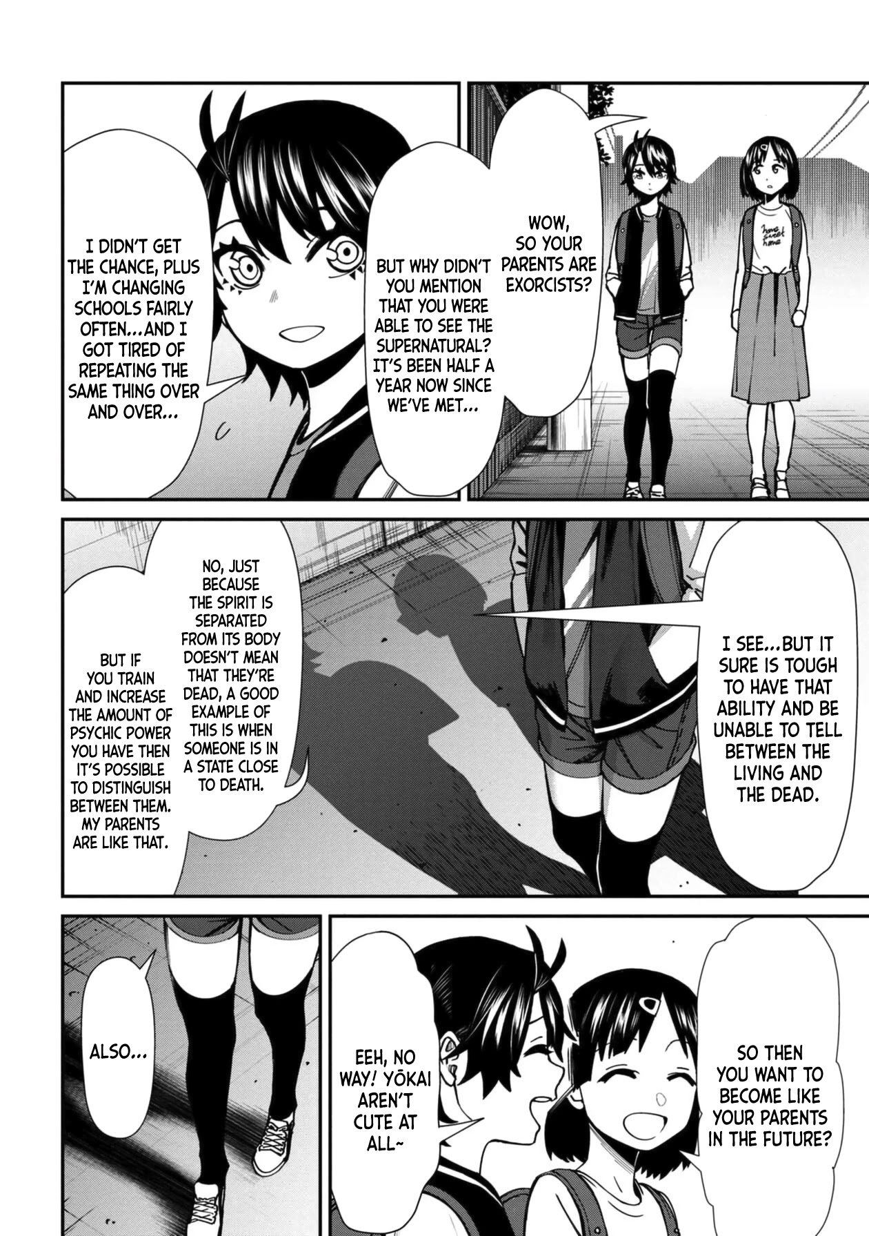 Bad Girl-Exorcist Reina Chapter 43 page 12 - Chapter 43: Exorcism #43 - Hikaru (1)