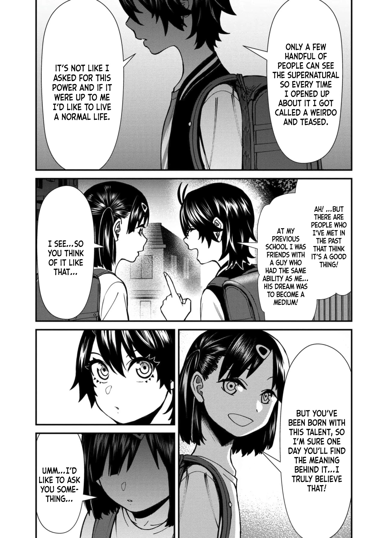 Bad Girl-Exorcist Reina Chapter 43 page 13 - Chapter 43: Exorcism #43 - Hikaru (1)