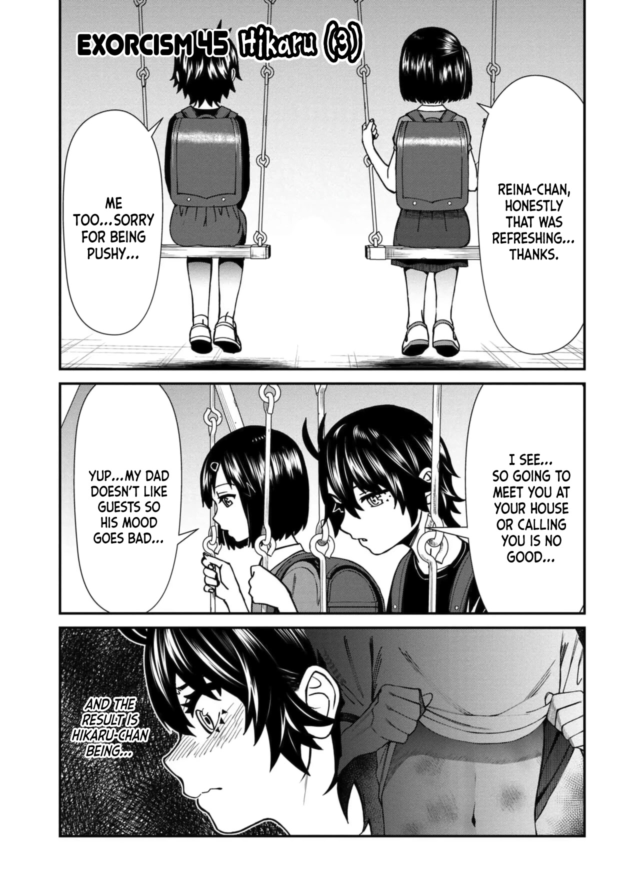 Bad Girl-Exorcist Reina Chapter 45 page 1 - Chapter 45: Exorcism #45 - Hikaru (3)