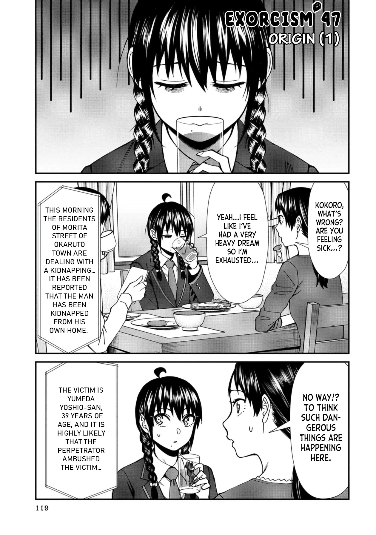 Bad Girl-Exorcist Reina Chapter 47 page 1 - Chapter 47: Exorcism #47 - Origin (1)