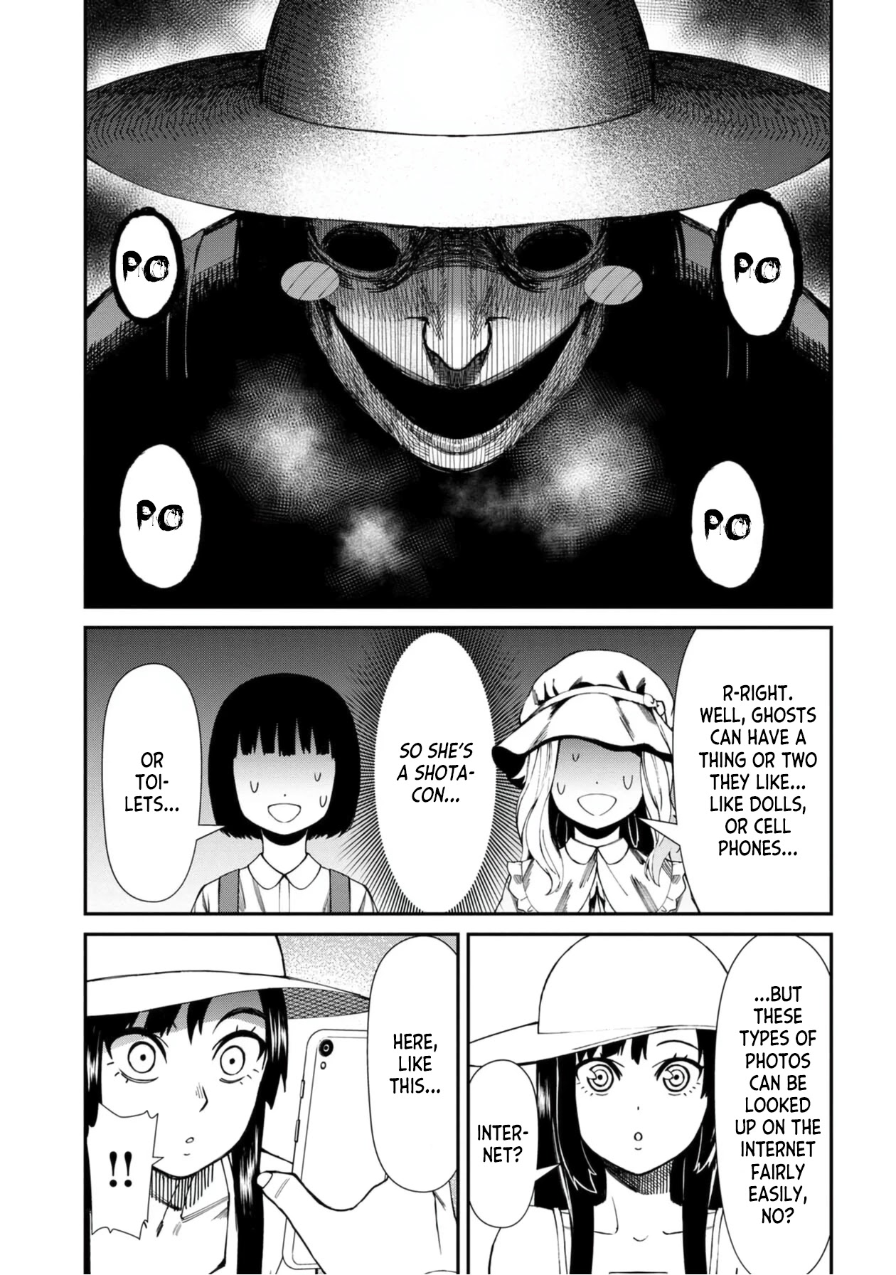 Bad Girl-Exorcist Reina Chapter 49 page 11 - Chapter 49: Exorcism #49 - Hanako-san VS. Mary-san VS. Hachishaku-sama