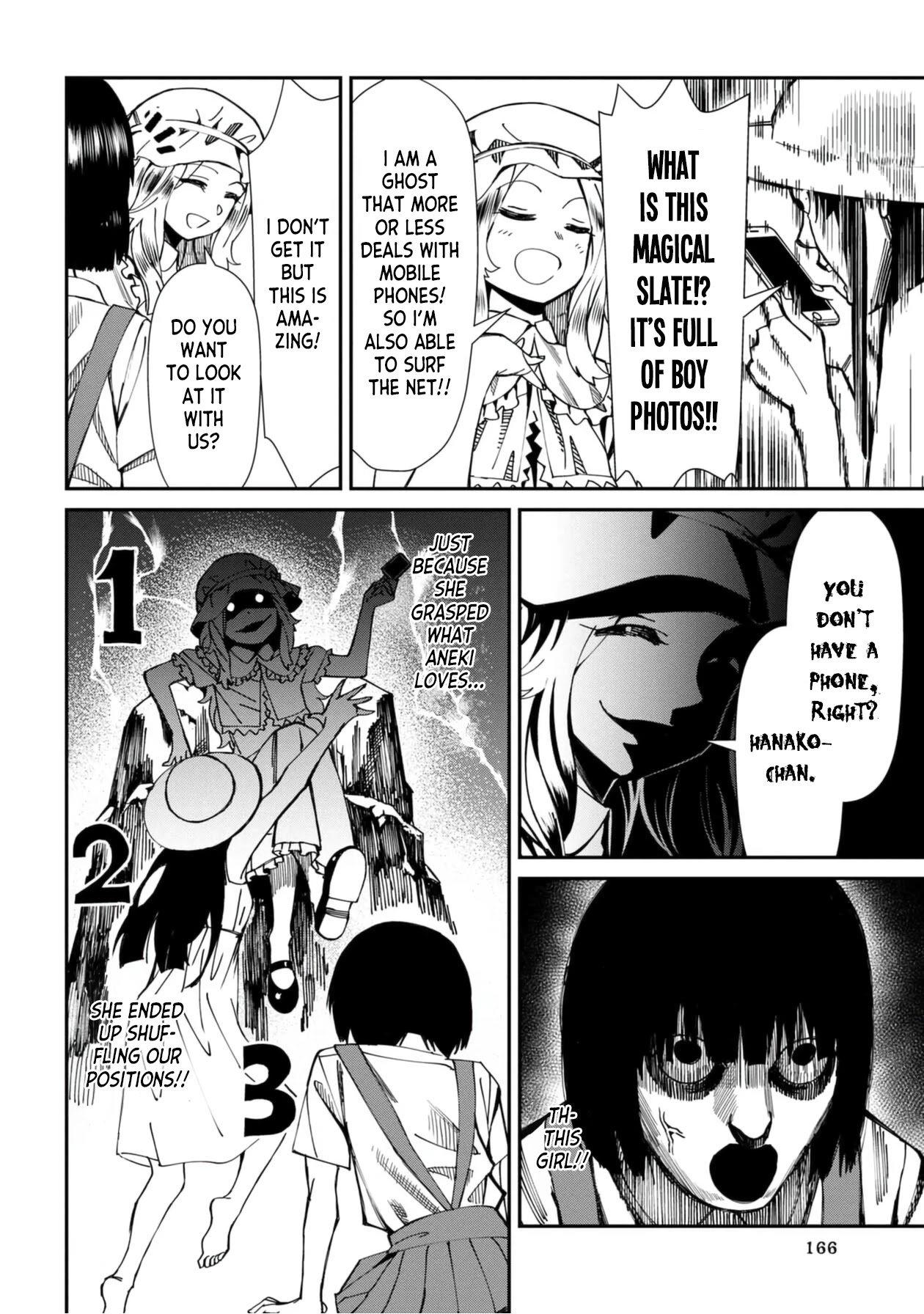 Bad Girl-Exorcist Reina Chapter 49 page 12 - Chapter 49: Exorcism #49 - Hanako-san VS. Mary-san VS. Hachishaku-sama