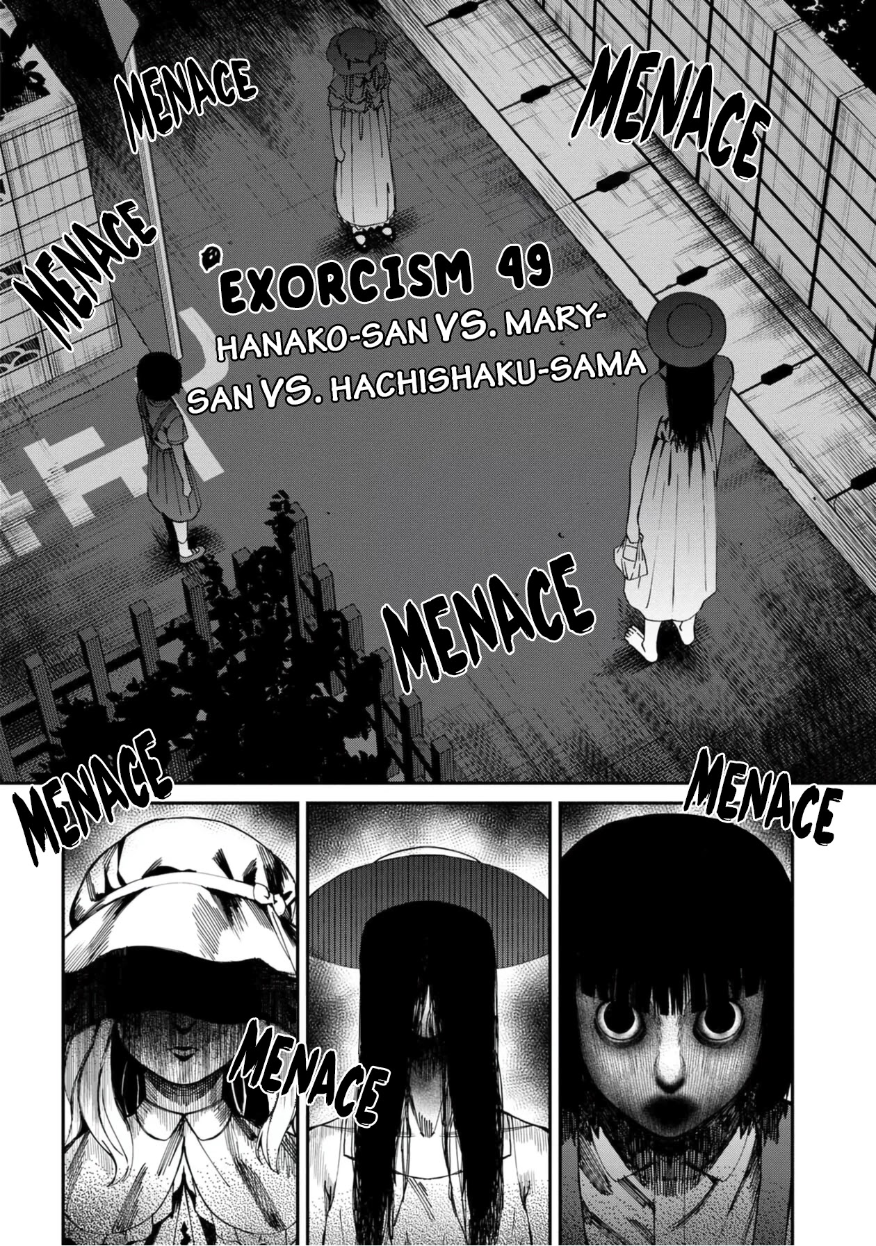 Bad Girl-Exorcist Reina Chapter 49 page 2 - Chapter 49: Exorcism #49 - Hanako-san VS. Mary-san VS. Hachishaku-sama