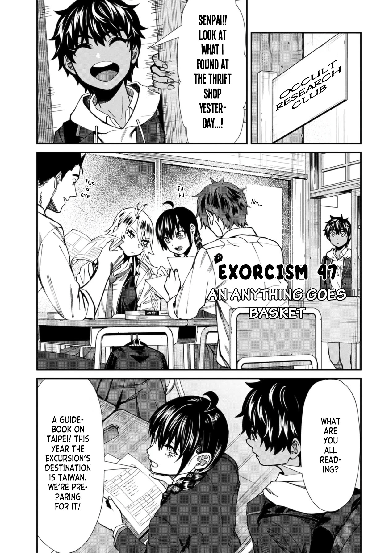 Bad Girl-Exorcist Reina Chapter 50 page 1 - Chapter 50: Exorcism #50 - An Anything Goes Basket