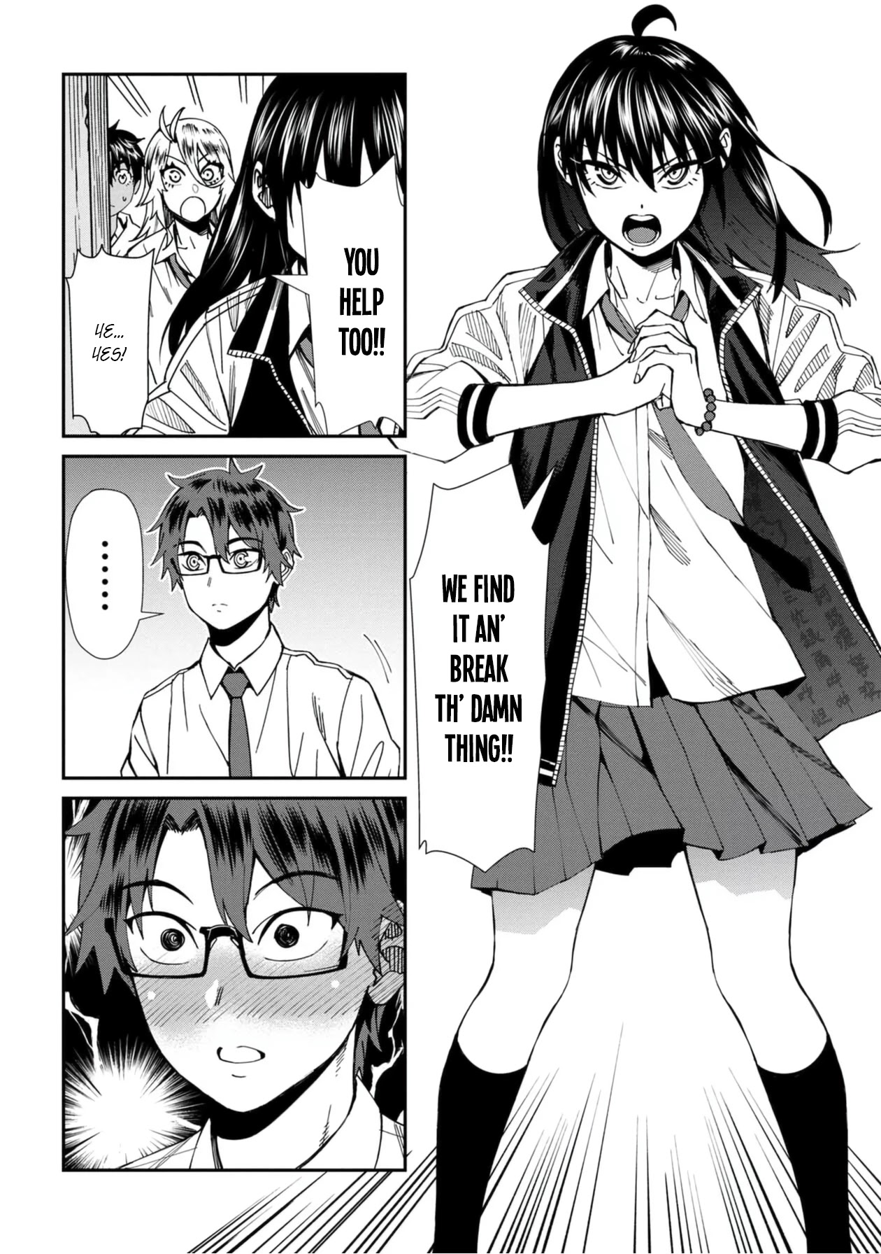 Bad Girl-Exorcist Reina Chapter 51 page 4 - Chapter 51: Exorcism #51 - Delinquent President Kokoro