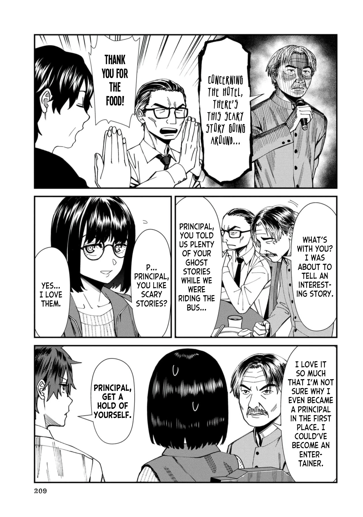 Bad Girl-Exorcist Reina Chapter 52 page 5 - Chapter 52: Exorcism #52 - School Trip