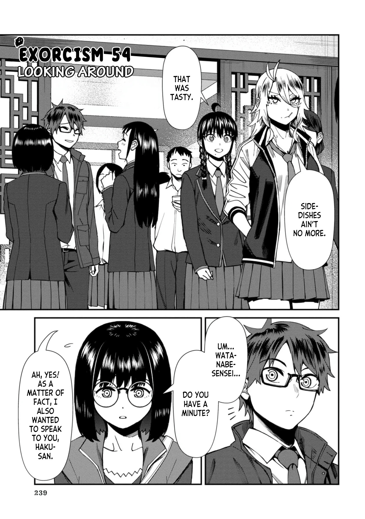 Bad Girl-Exorcist Reina Chapter 54 page 1 - Chapter 54: Exorcism #54 - Looking Around