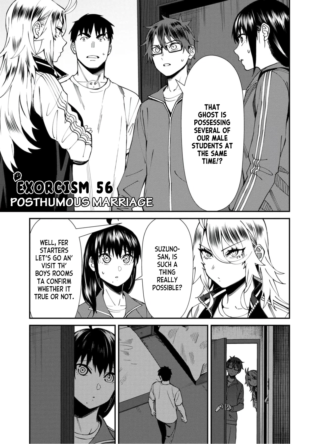Bad Girl-Exorcist Reina Chapter 56 page 1 - Chapter 56: Exorcism #56 - Posthumous Marriage