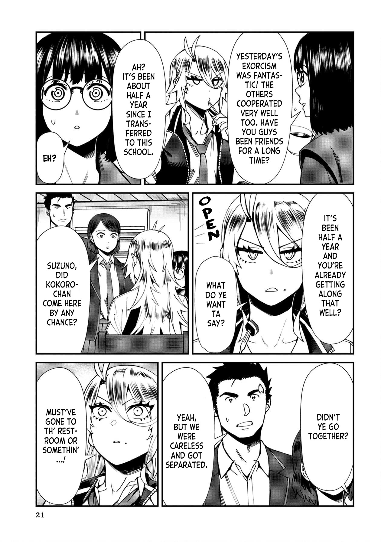 Bad Girl-Exorcist Reina Chapter 58 page 3 - Chapter 58: Exorcism #58 - Moxina
