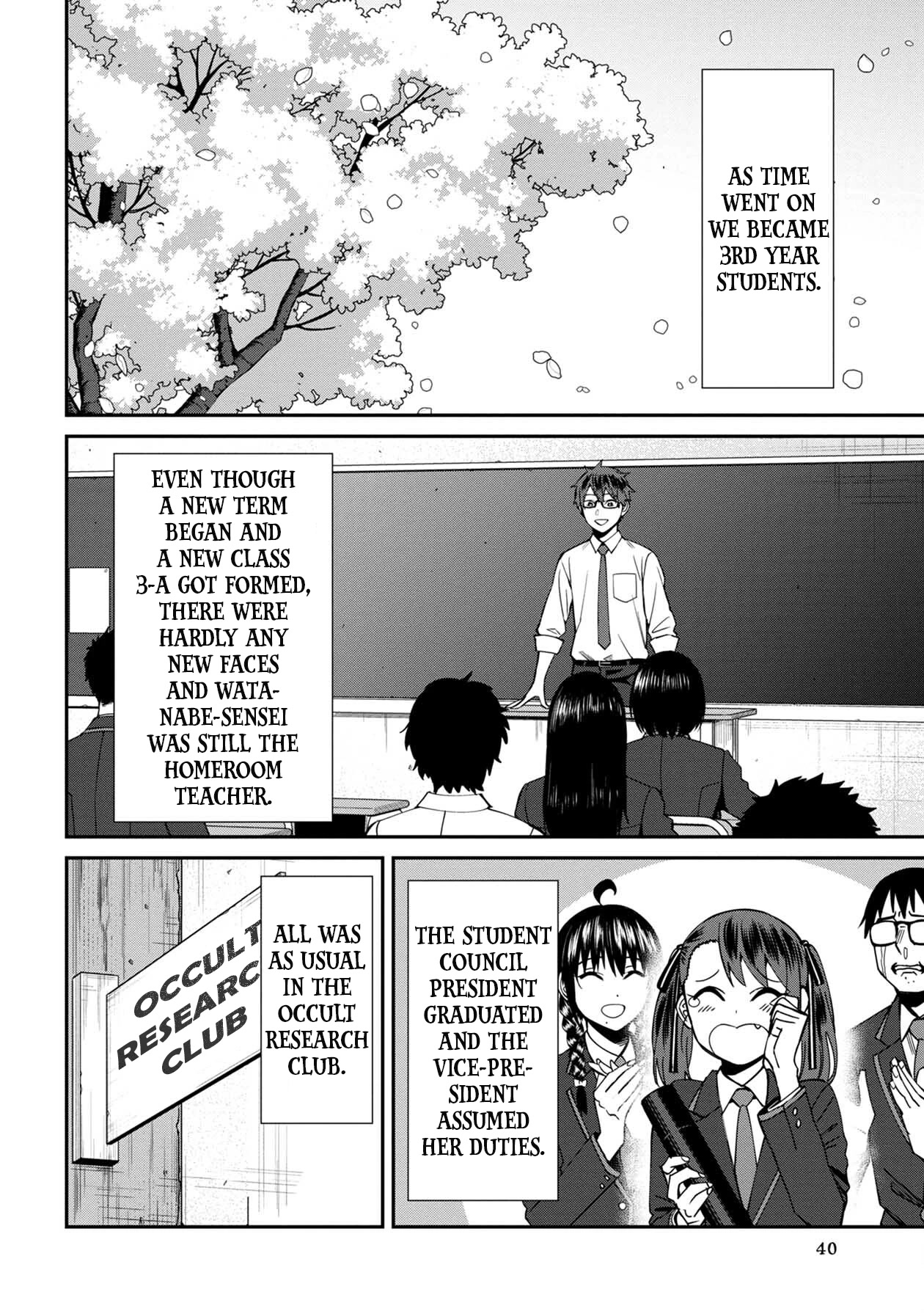 Bad Girl-Exorcist Reina Chapter 59 page 2 - Chapter 59: Exorcism #59 - Career Path Survey
