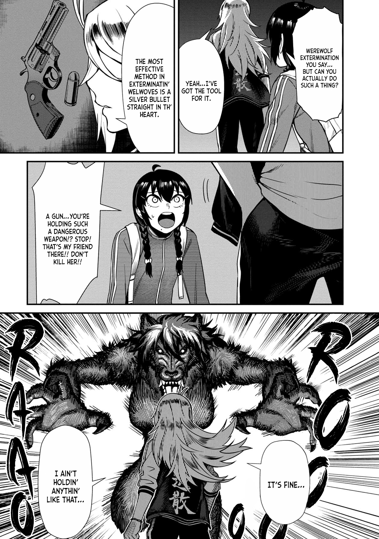 Bad Girl-Exorcist Reina Chapter 6 page 10 - Chapter 6: Exorcism #6: Werewolf
