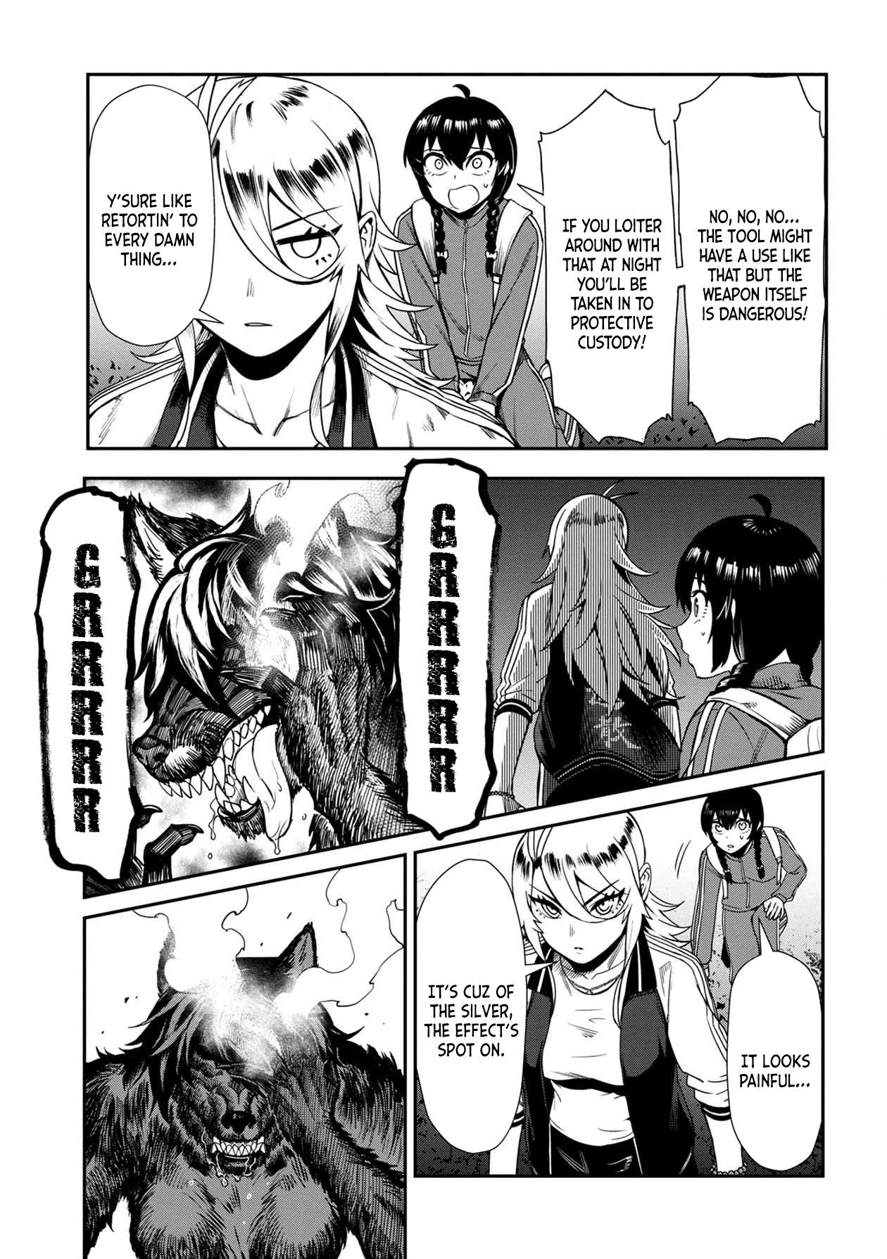 Bad Girl-Exorcist Reina Chapter 6 page 13 - Chapter 6: Exorcism #6: Werewolf