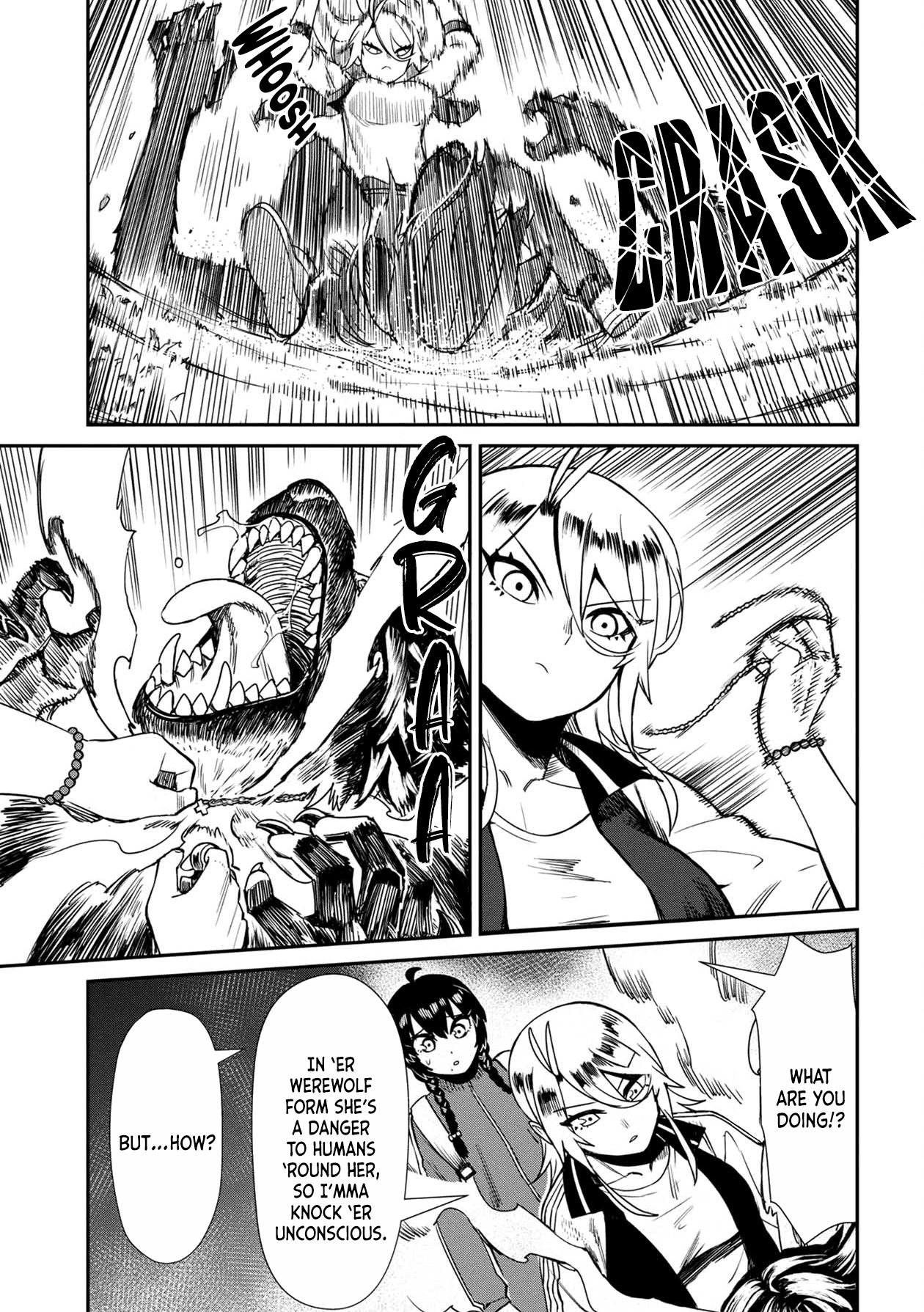 Bad Girl-Exorcist Reina Chapter 6 page 15 - Chapter 6: Exorcism #6: Werewolf