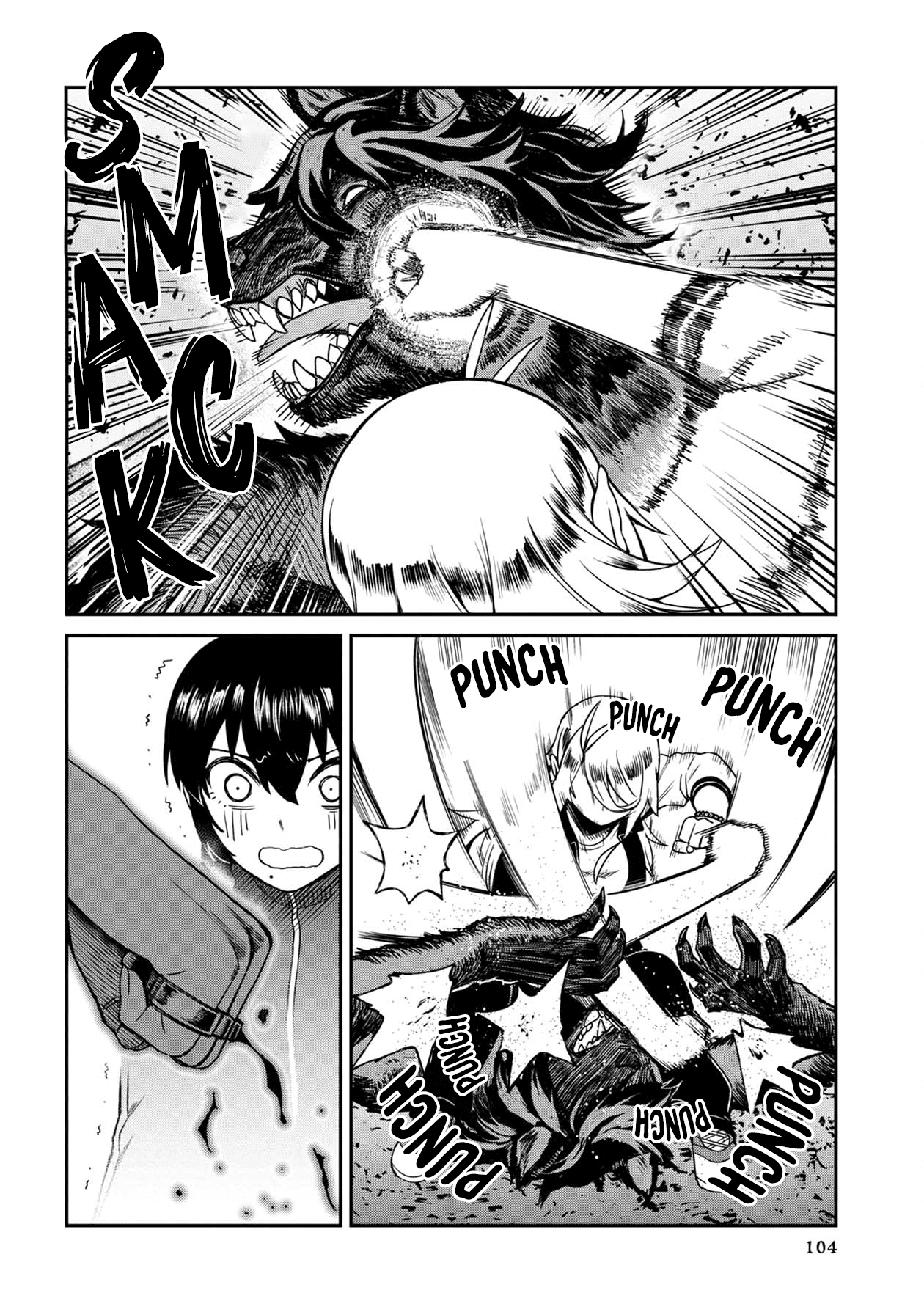 Bad Girl-Exorcist Reina Chapter 6 page 16 - Chapter 6: Exorcism #6: Werewolf
