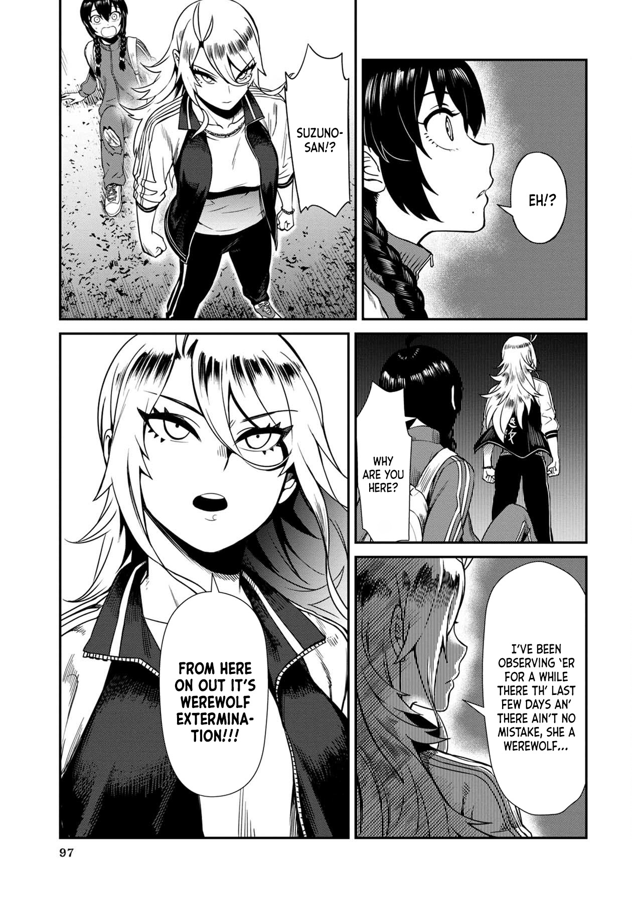 Bad Girl-Exorcist Reina Chapter 6 page 9 - Chapter 6: Exorcism #6: Werewolf