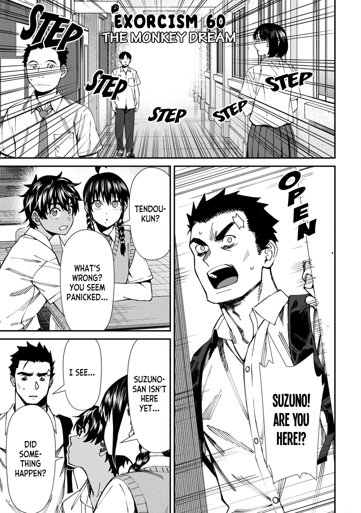 Bad Girl-Exorcist Reina Chapter 60 page 1 - Chapter 60: Exorcism #60 - The Monkey Dream